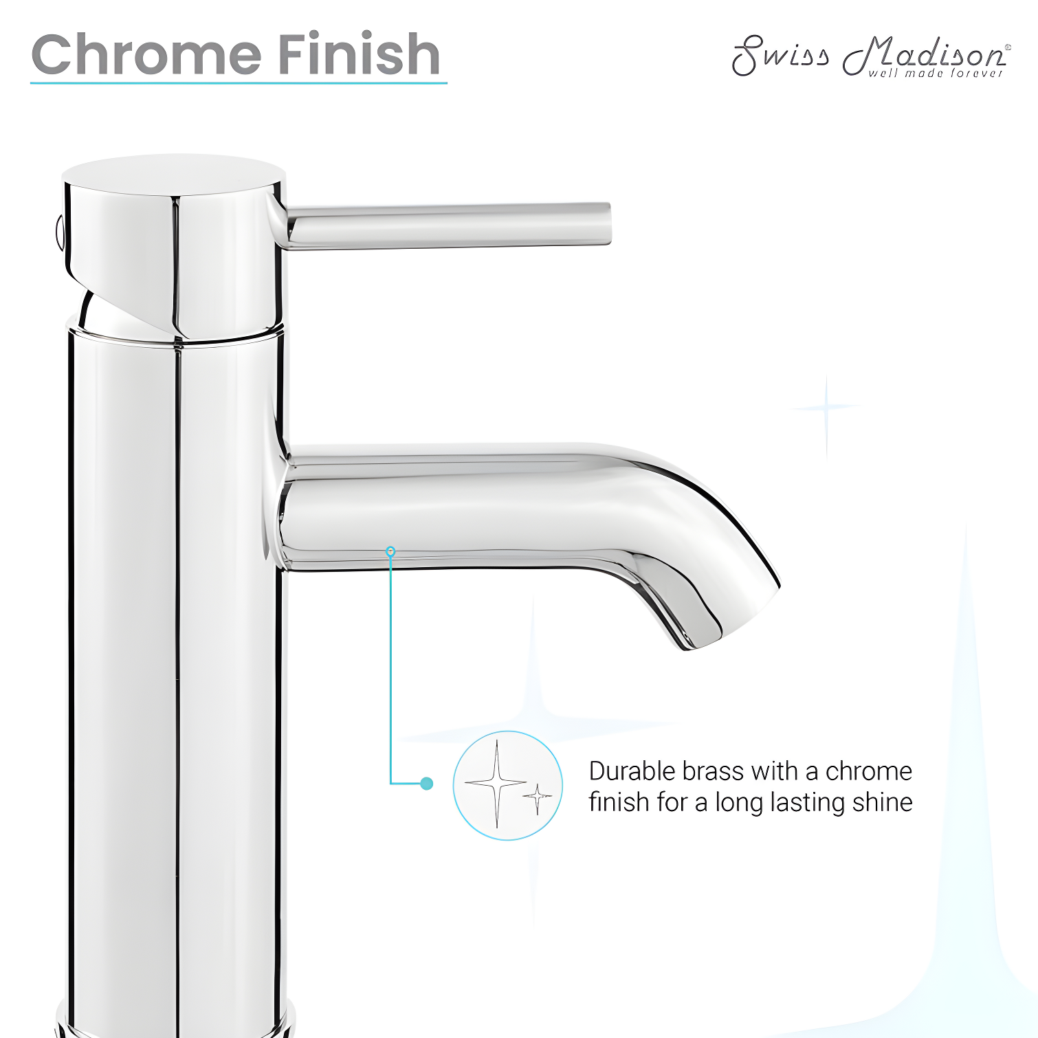 Ivy Single Hole, Single-Handle, Bathroom Faucet