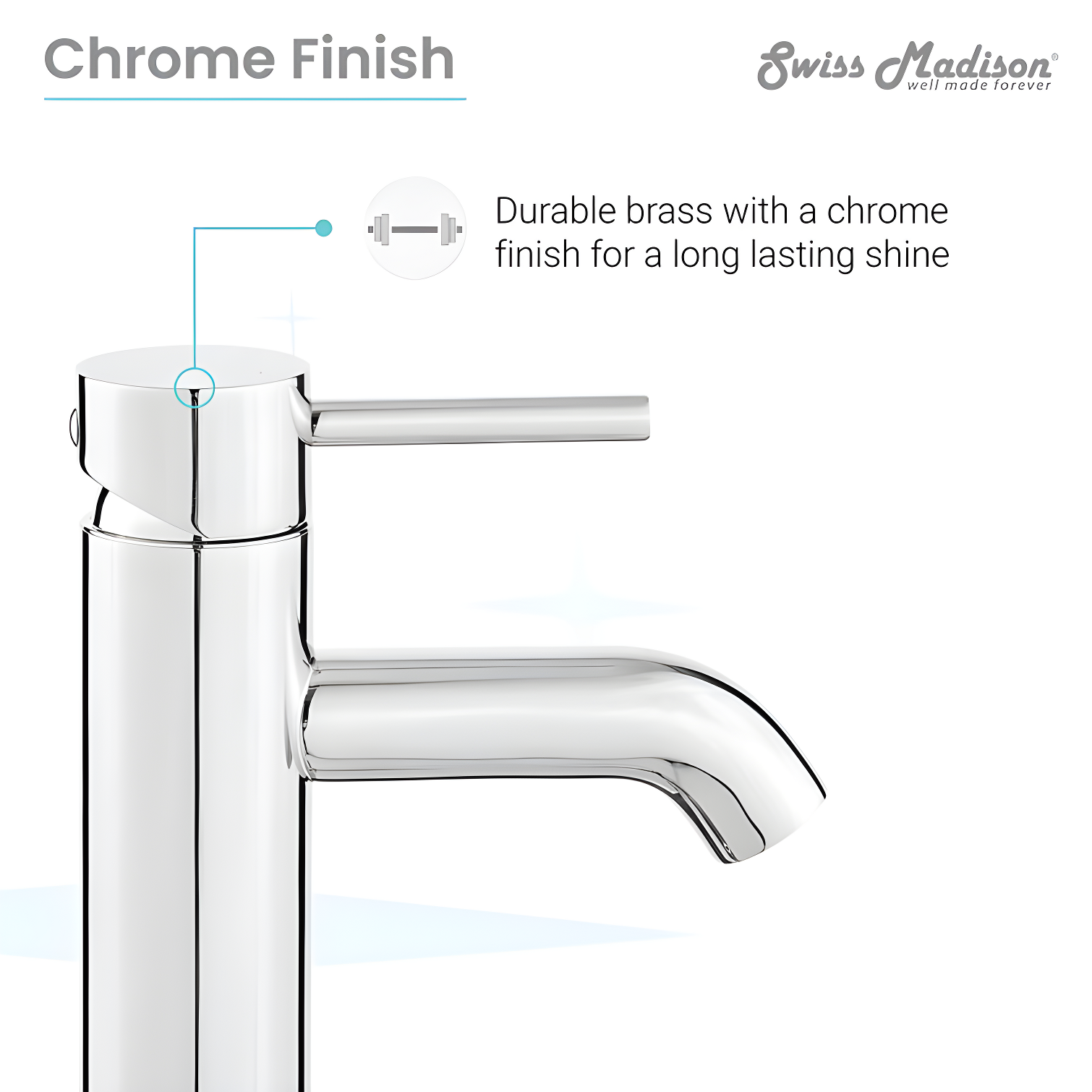 Ivy Single Hole, Single-Handle, Bathroom Faucet