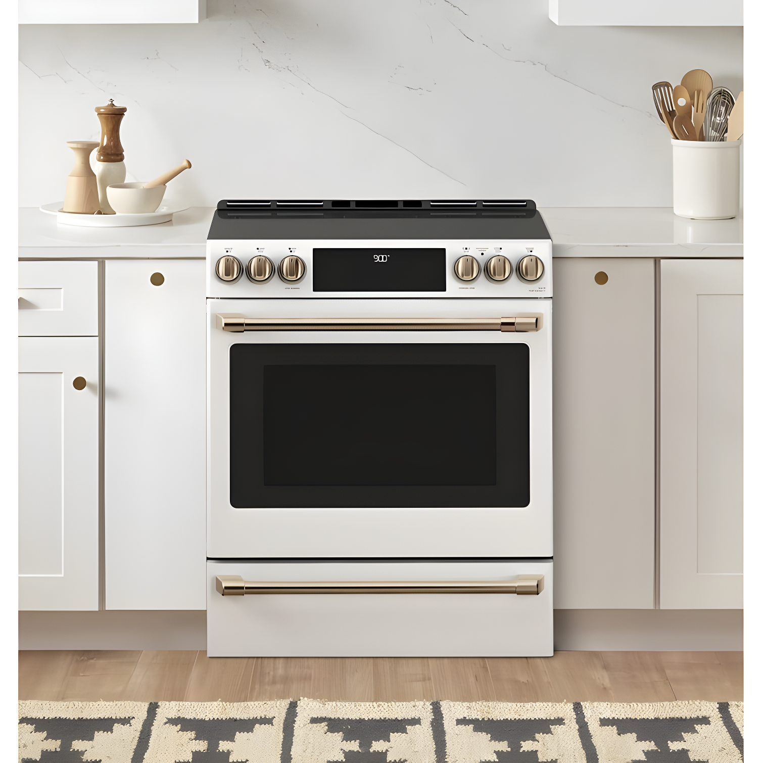 Café Café Smart Appliances Induction 30" 5.7 cu. ft. Slide-in Electric Range