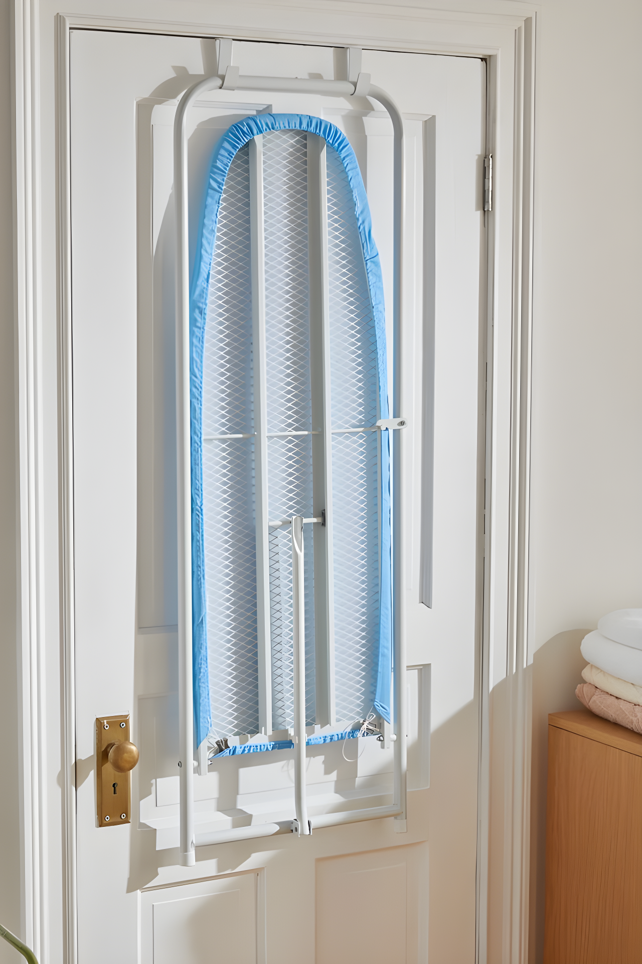 Over-The-Door Hanging Ironing Board