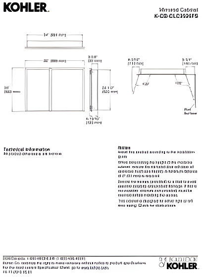 CLC Aluminum Two-Door Medicine Cabinet With Mirrored Doors, Beveled Edges
