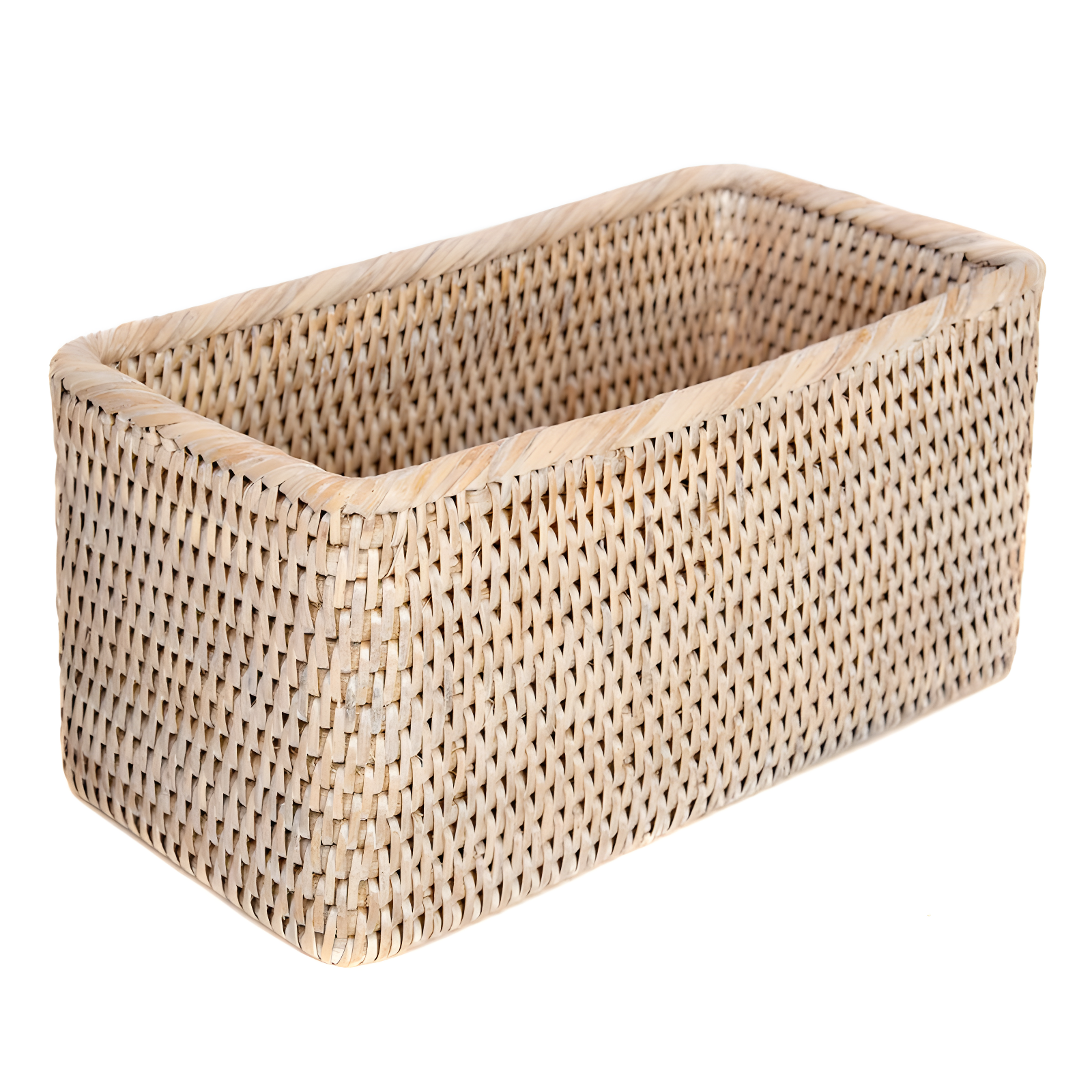 Rosecliff Heights Bavan Rattan Basket & Reviews | AllModern
