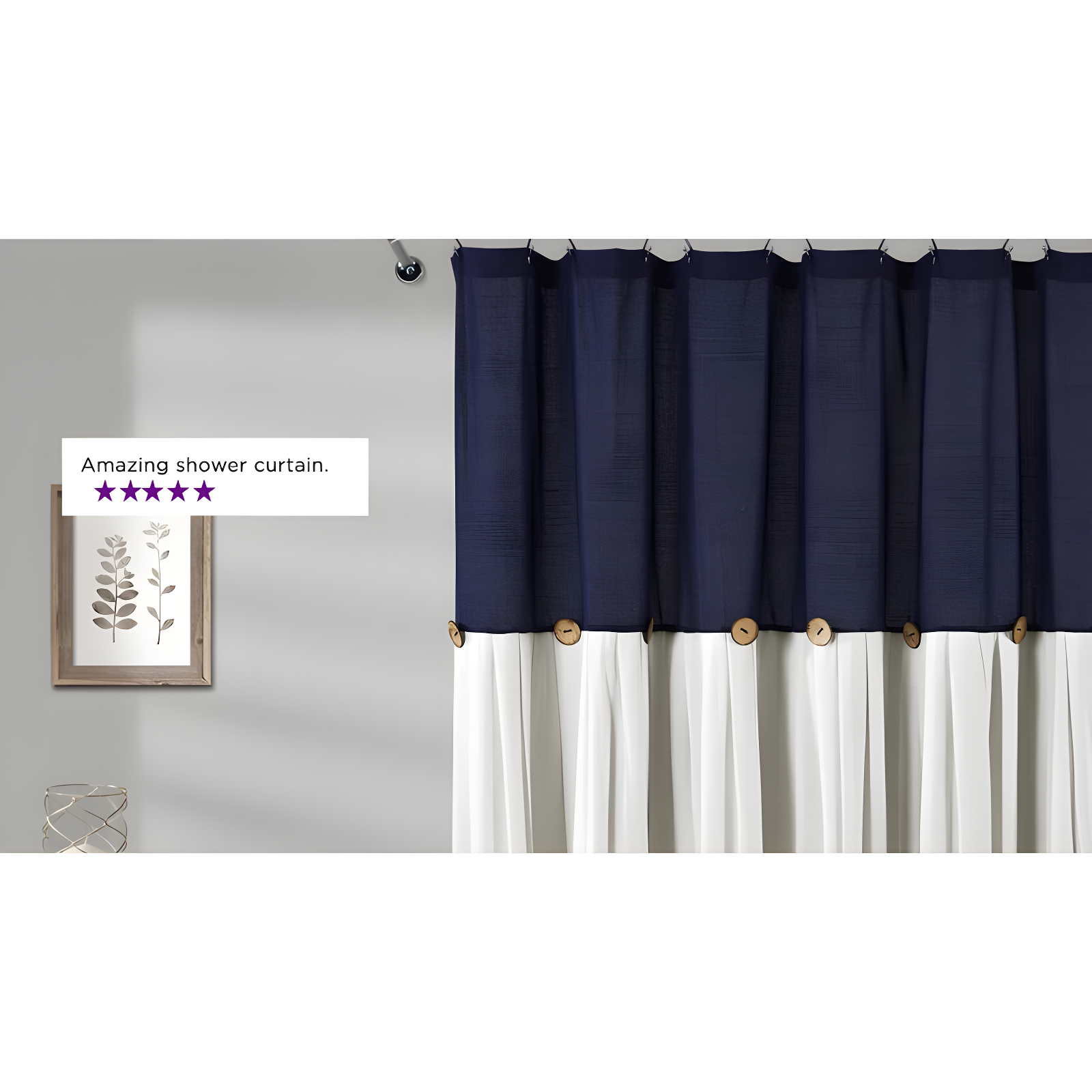 Beckham Shower Curtain