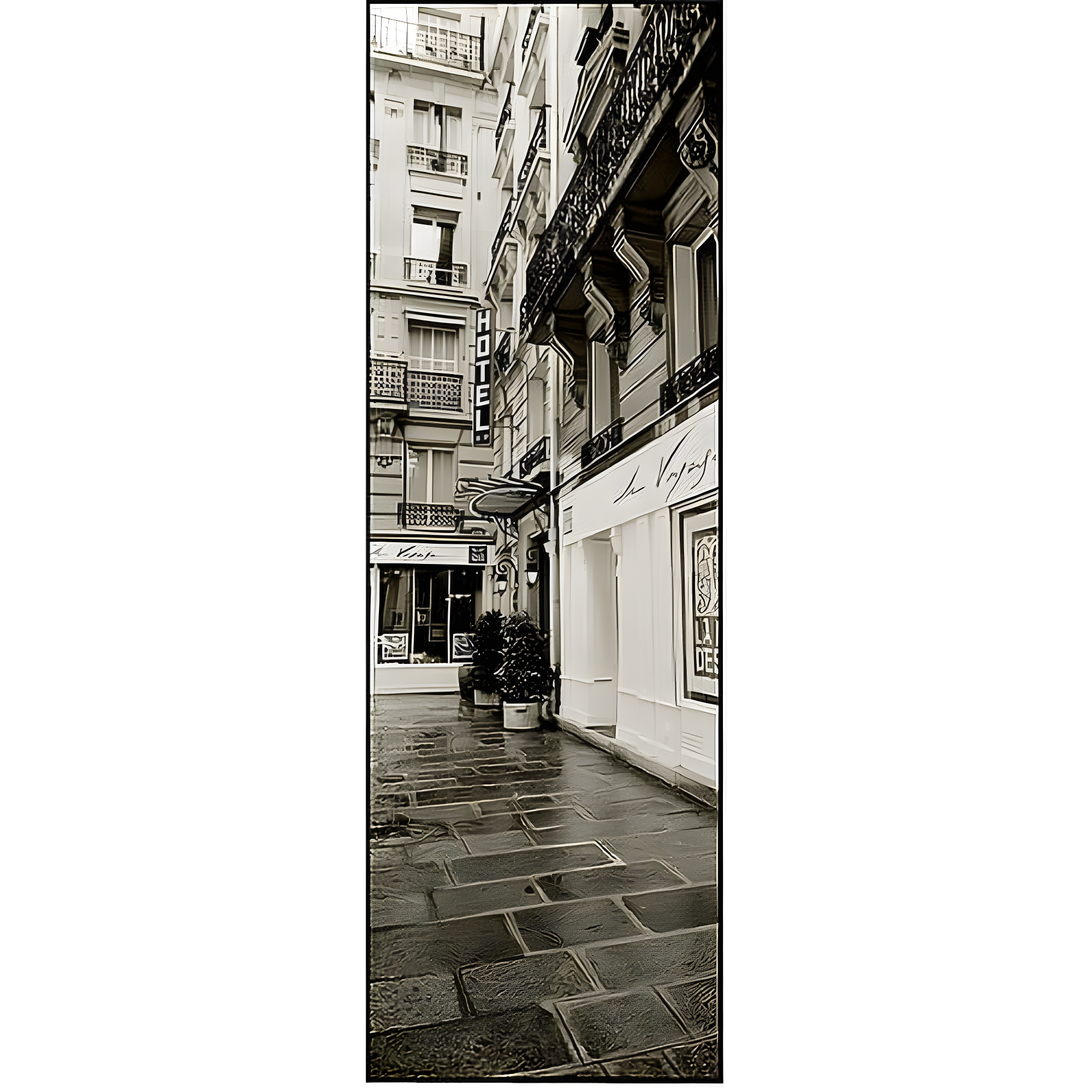 Trademark Fine Art " Hotel In Paris " by Preston