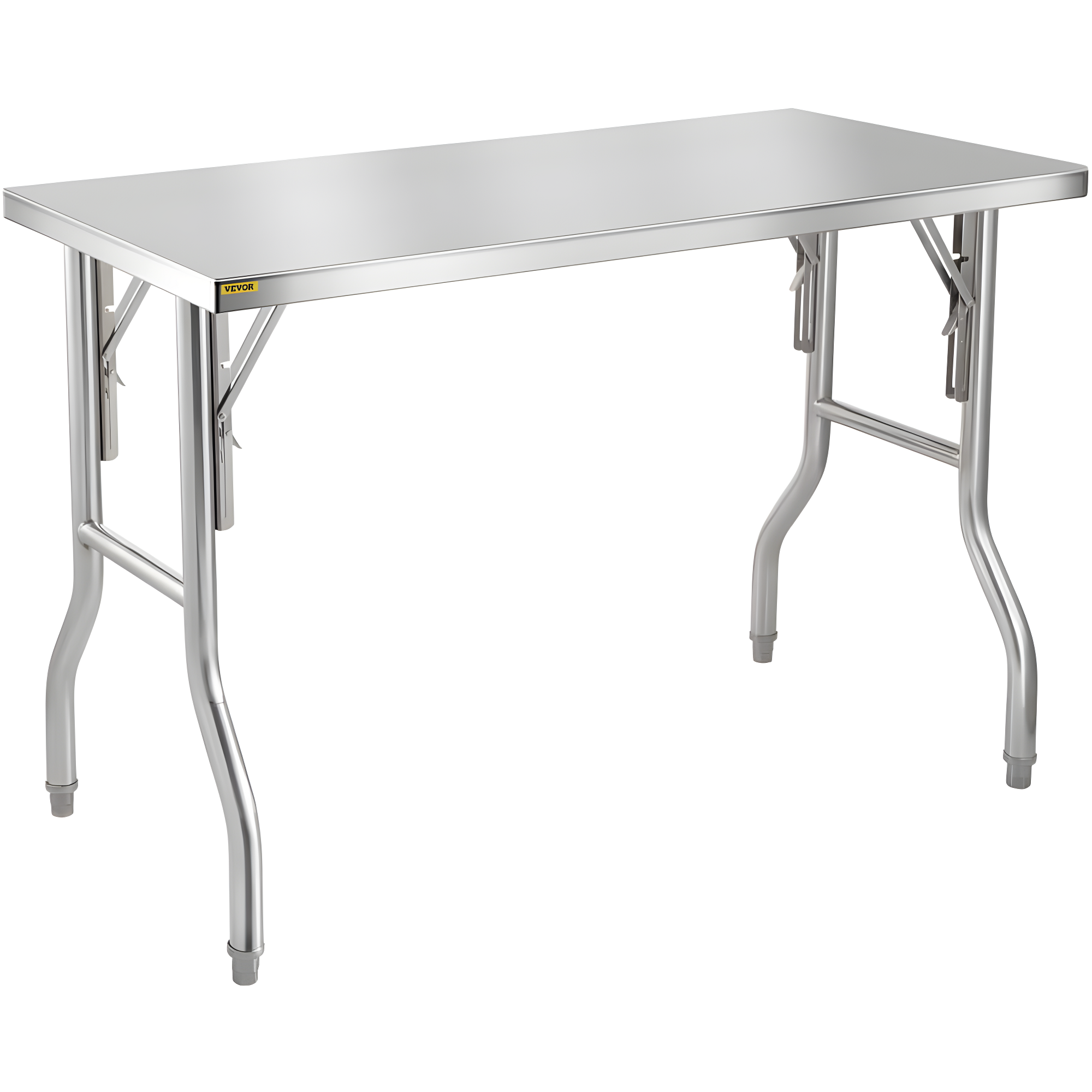 VEVOR VEVOR Stainless Steel 48'' L x 24'' W x 33.5'' H Adjustable Work Table