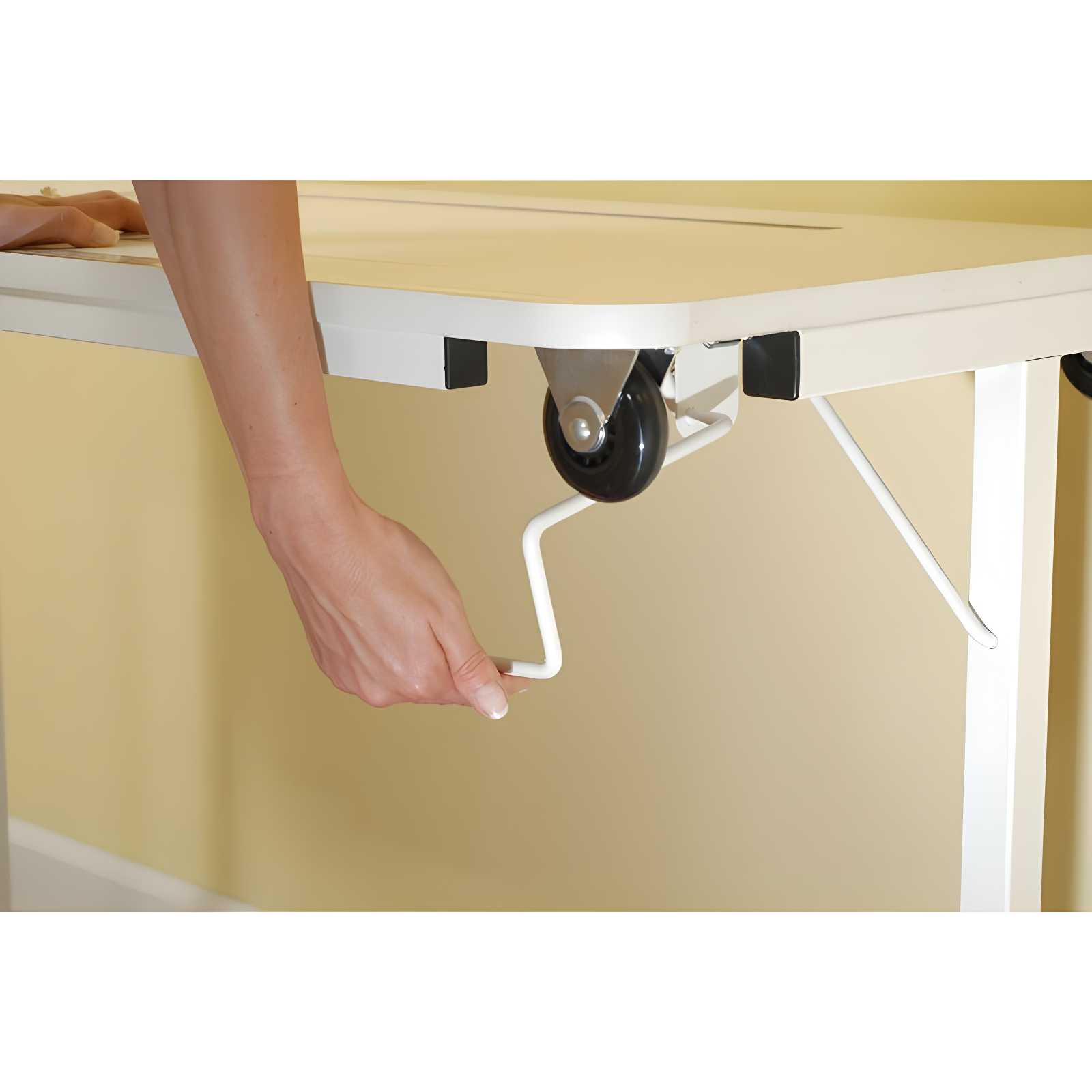 Gidget II Sewing Table with Manual Machine Lift by Arrow Classic Sewing Furniture