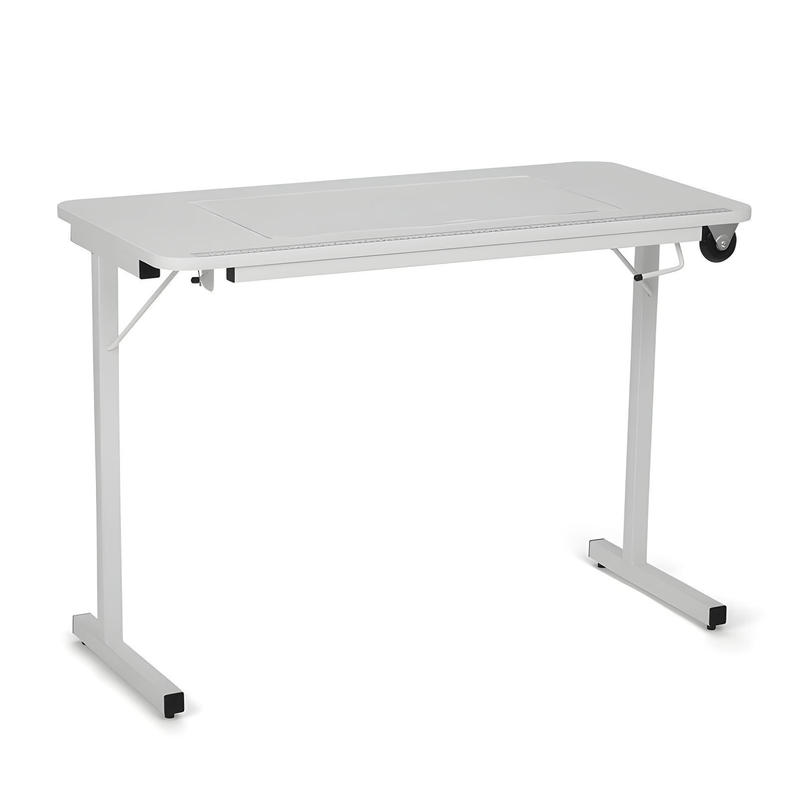 Gidget II Sewing Table with Manual Machine Lift by Arrow Classic Sewing Furniture