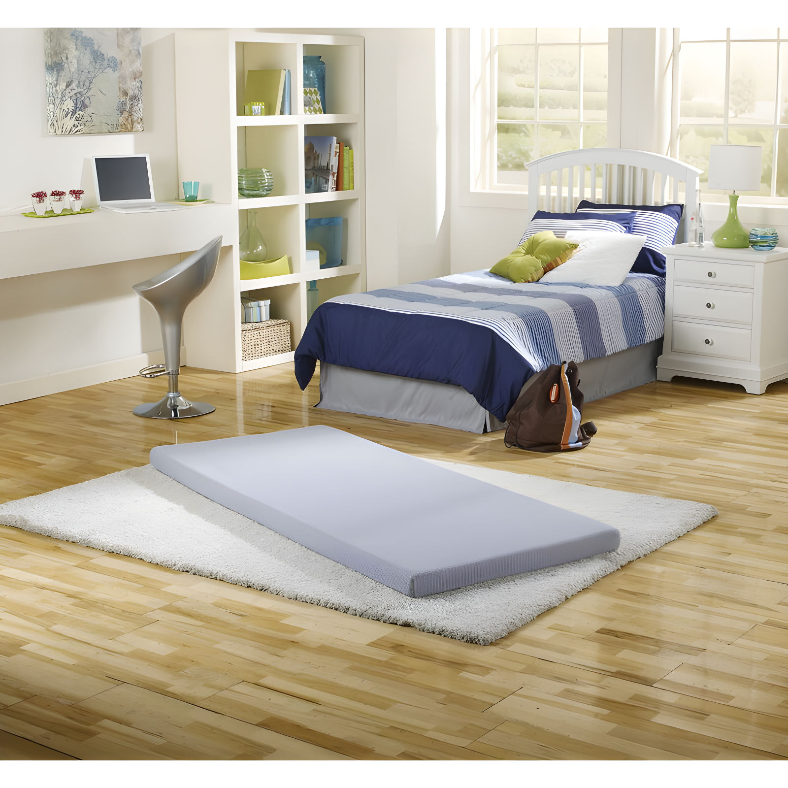 Simmons Simmons Beautysleep Siesta Memory Foam Rollup Bed