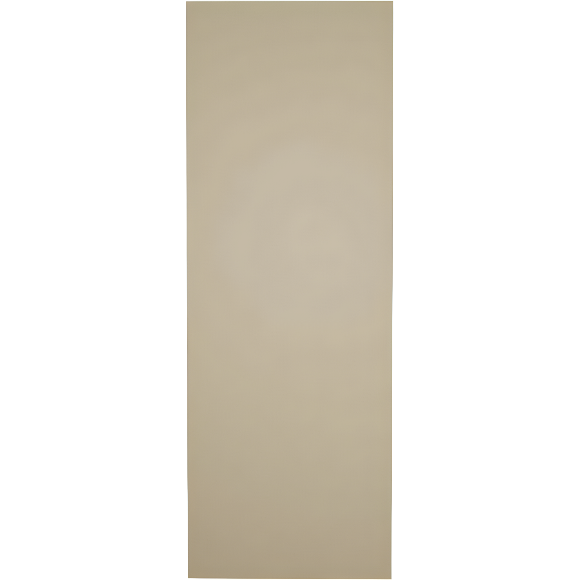 Ekena Millwork 16 1/2"W x 38"H Rustic Three Board Joined Board-n-Batten Hand Hewn Faux Wood Shutters (Per Pair), Primed Tan