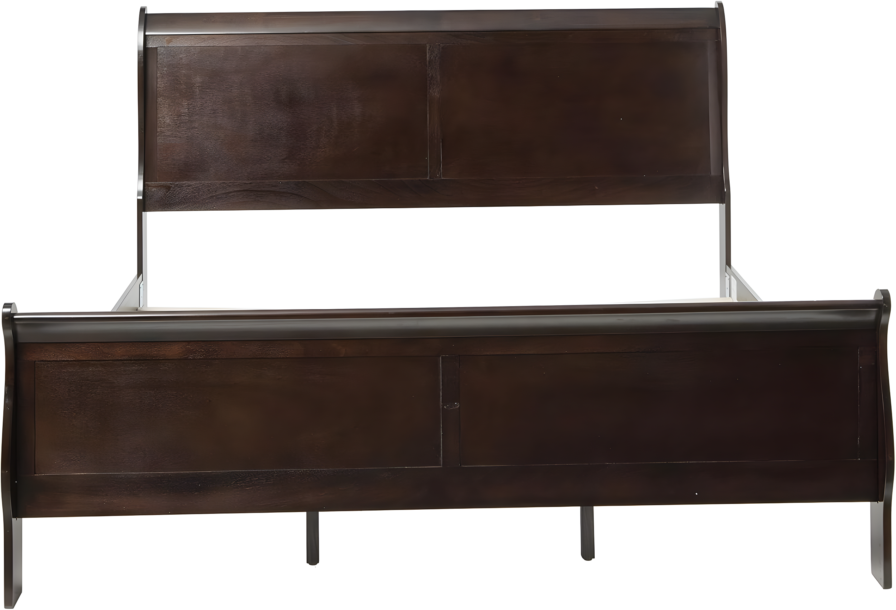 Coaster Louis Philippe King Sleigh Bed in Cappuccino