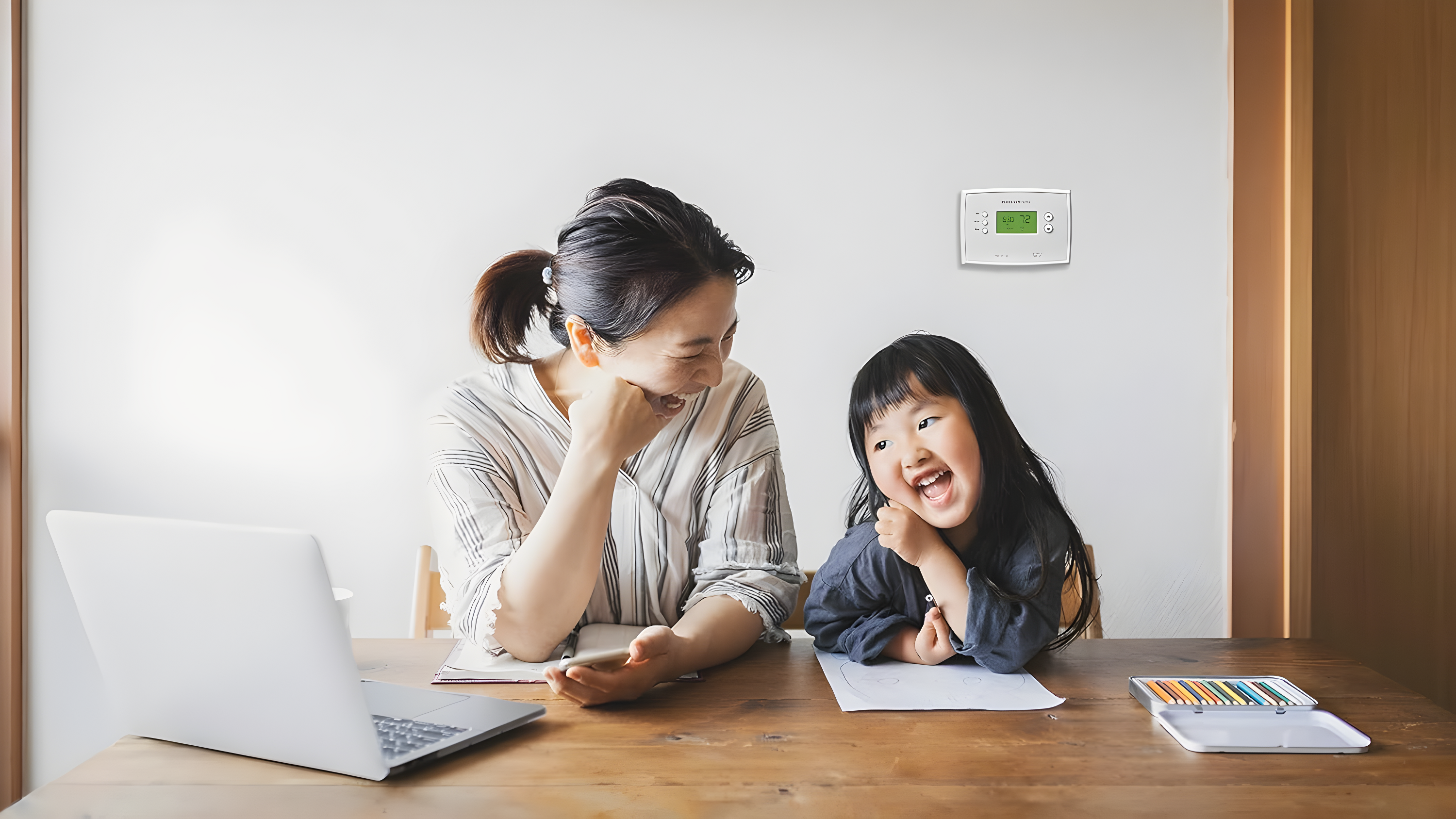 Honeywell Home Honeywell Home Smart Programmable Universally Compatible Thermostat White