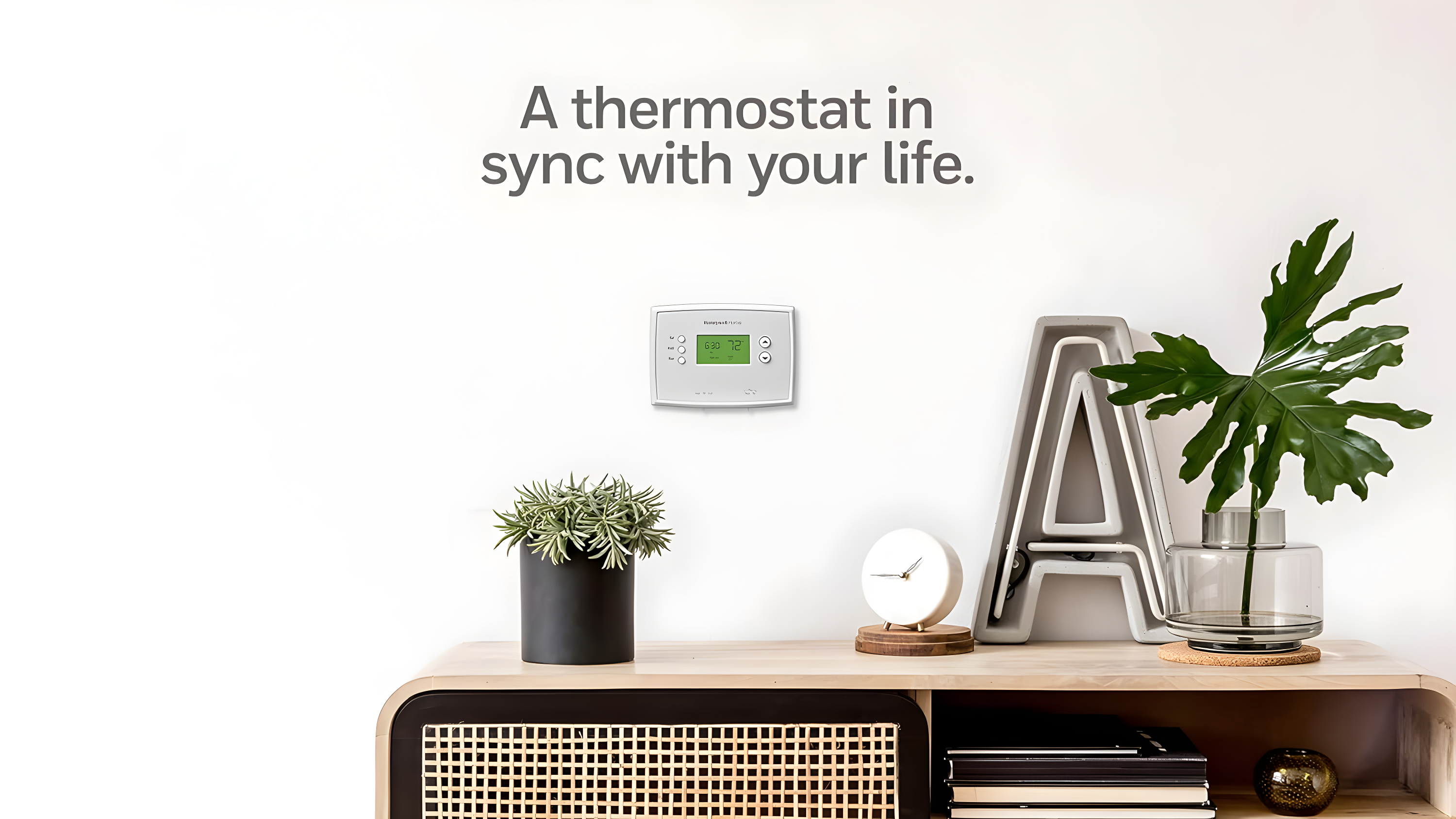 Honeywell Home Honeywell Home Smart Programmable Universally Compatible Thermostat White