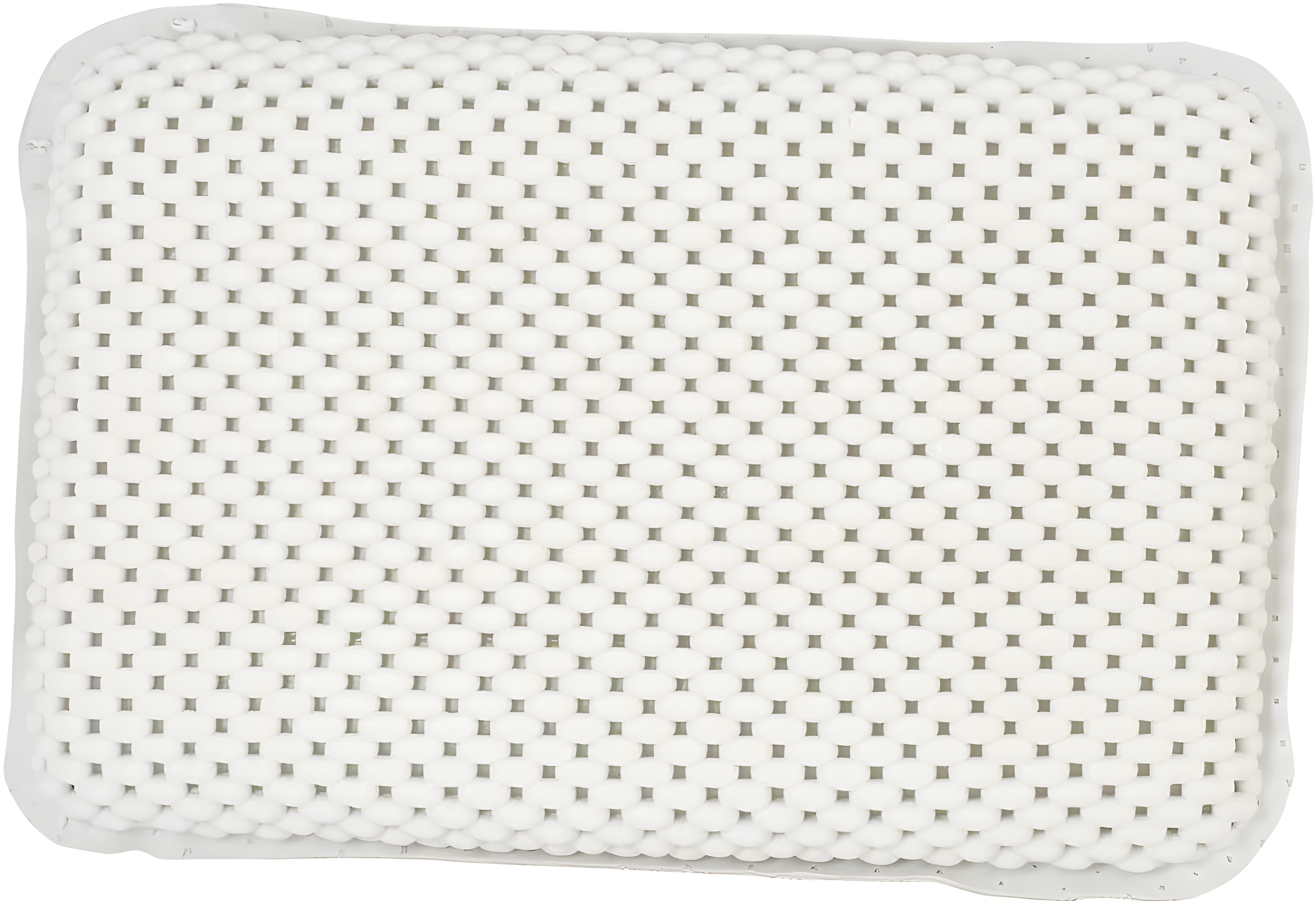Bath Bliss Spa Foam Bath Pillow, White