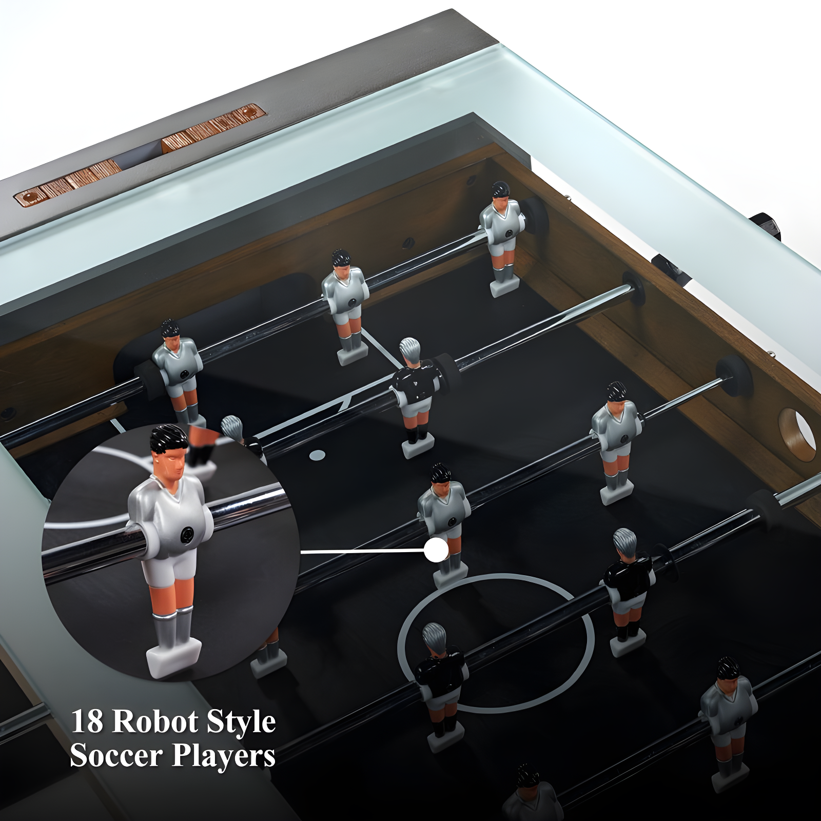 Barrington Billiards Company 40"Solid Wood Foosball Table