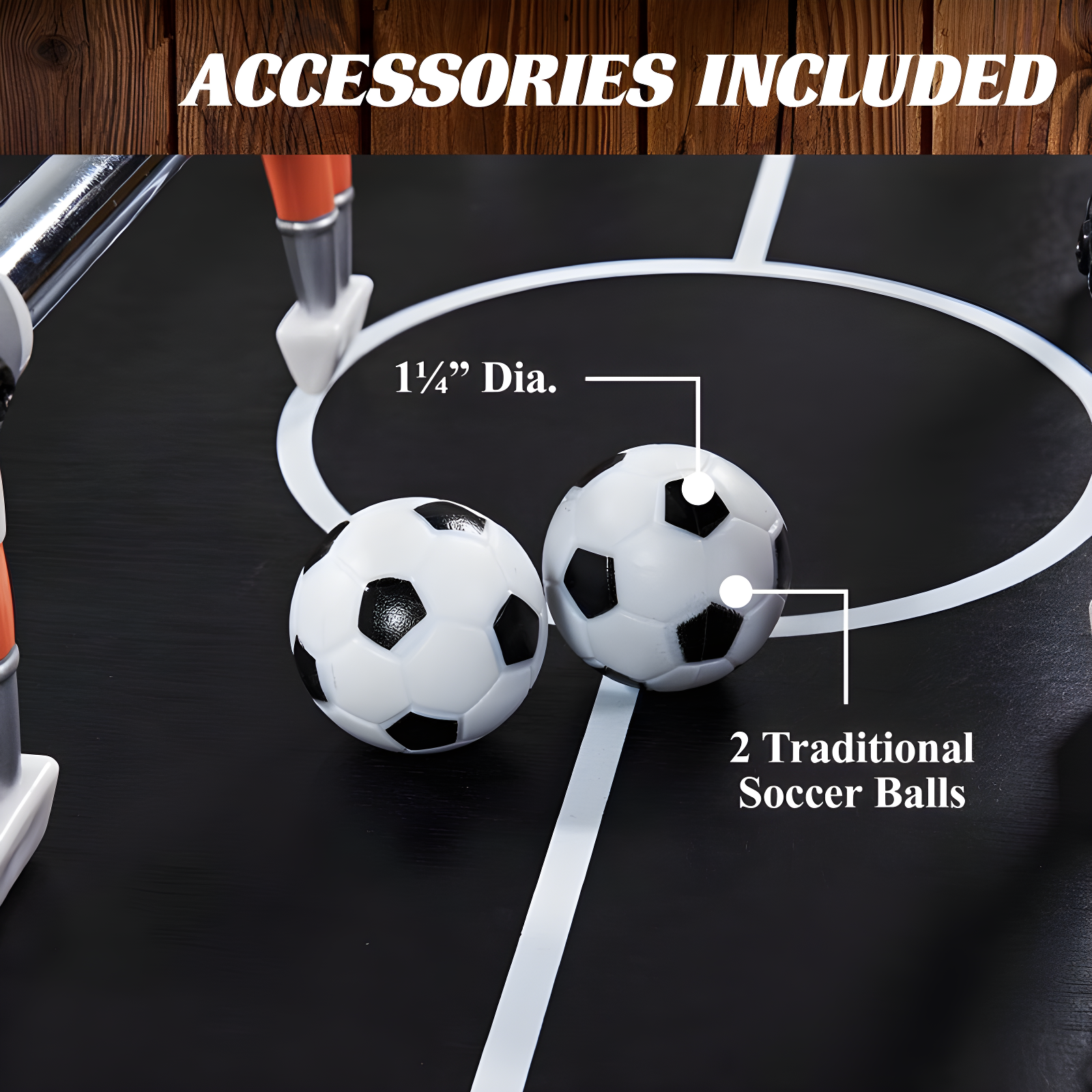 Barrington Billiards Company 40"Solid Wood Foosball Table