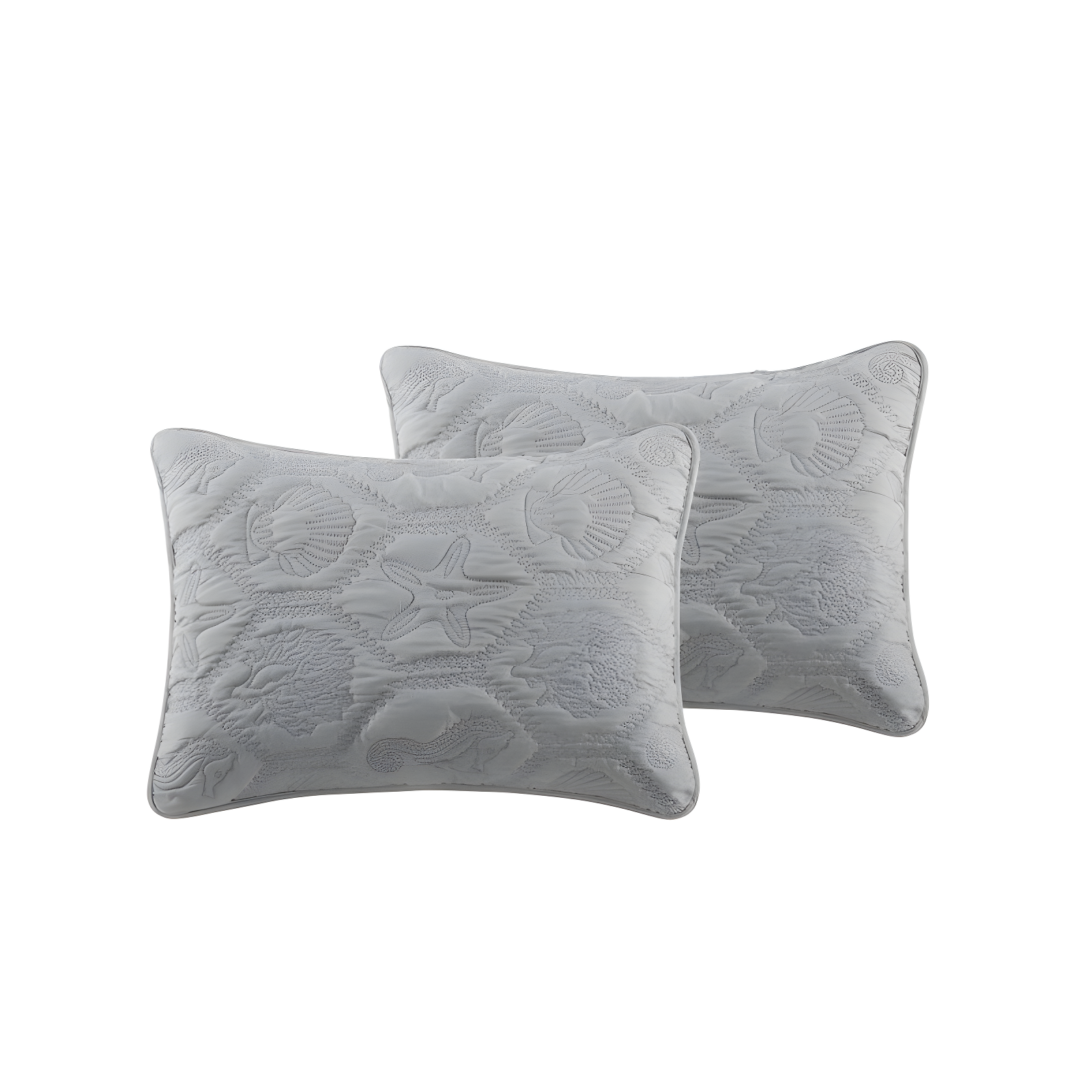 VCNY Shore 3-Piece Embossed Quilt Set