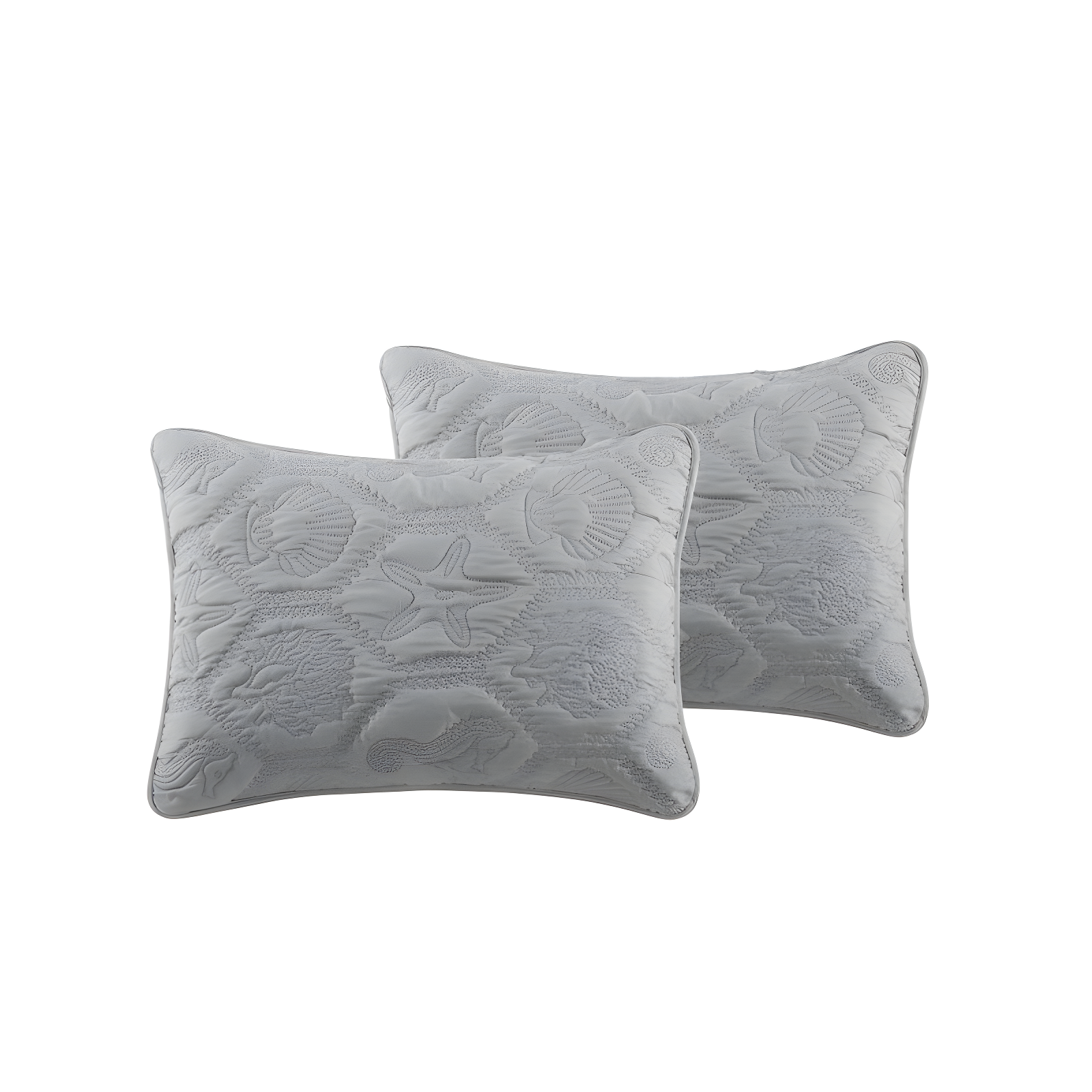 VCNY Shore 3-Piece Embossed Quilt Set