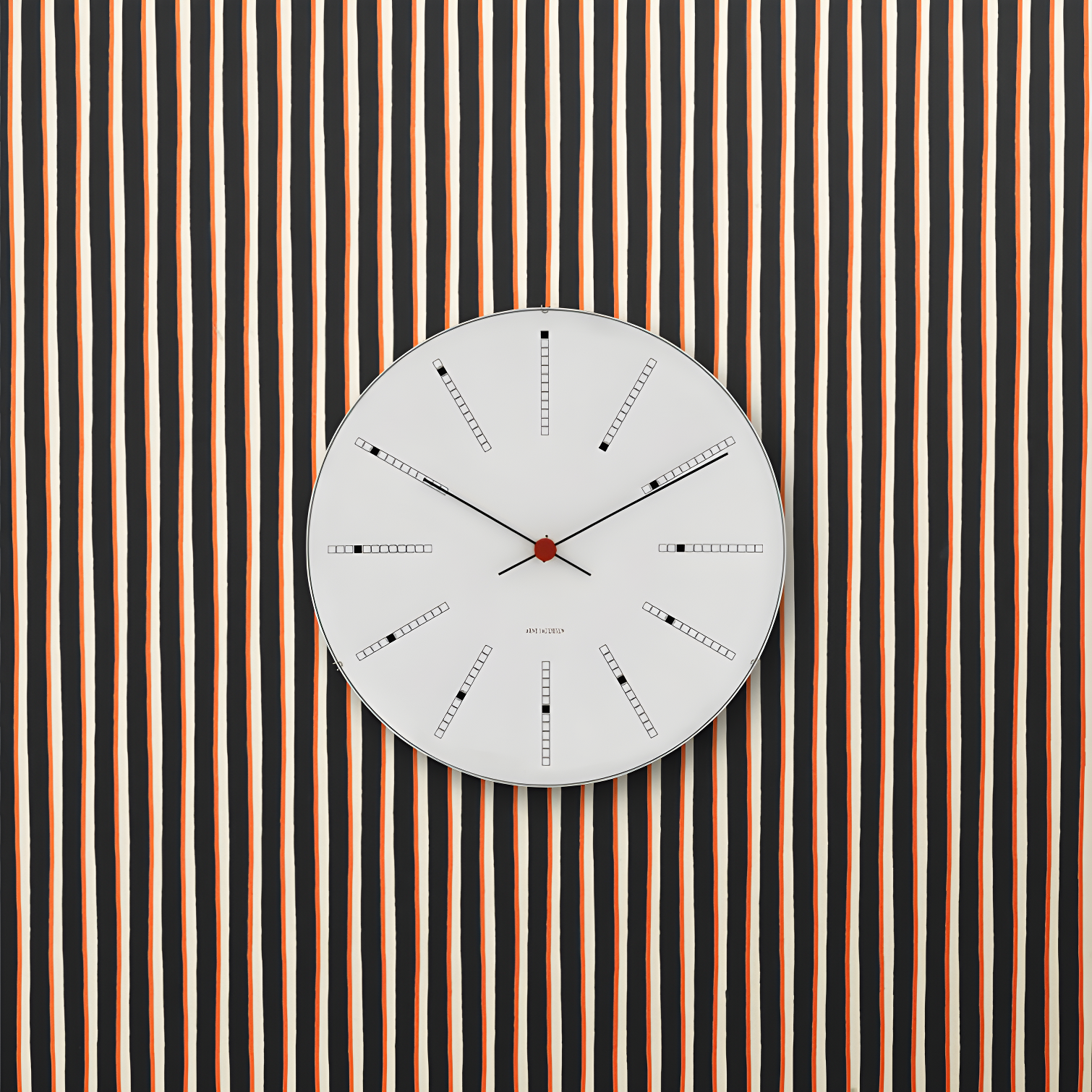 Bankers Metal Wall Clock