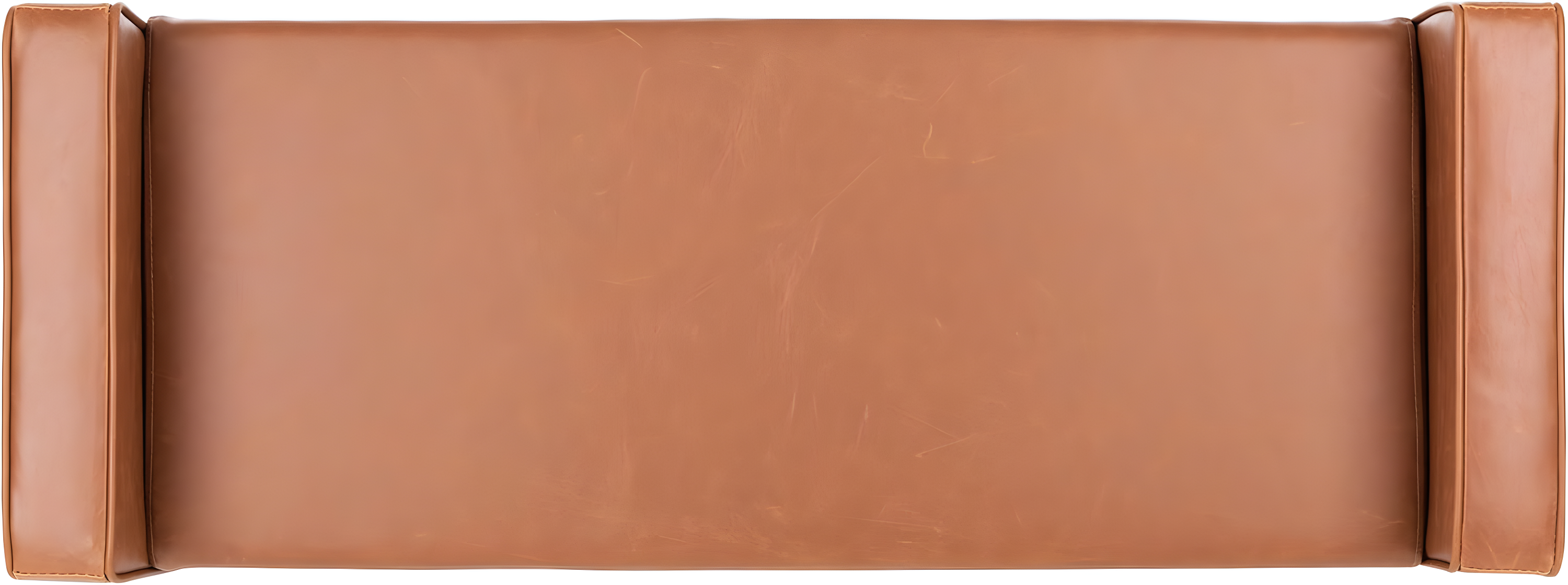 Henri Mid-Century Bench - Light Brown/Walnut - Safavieh