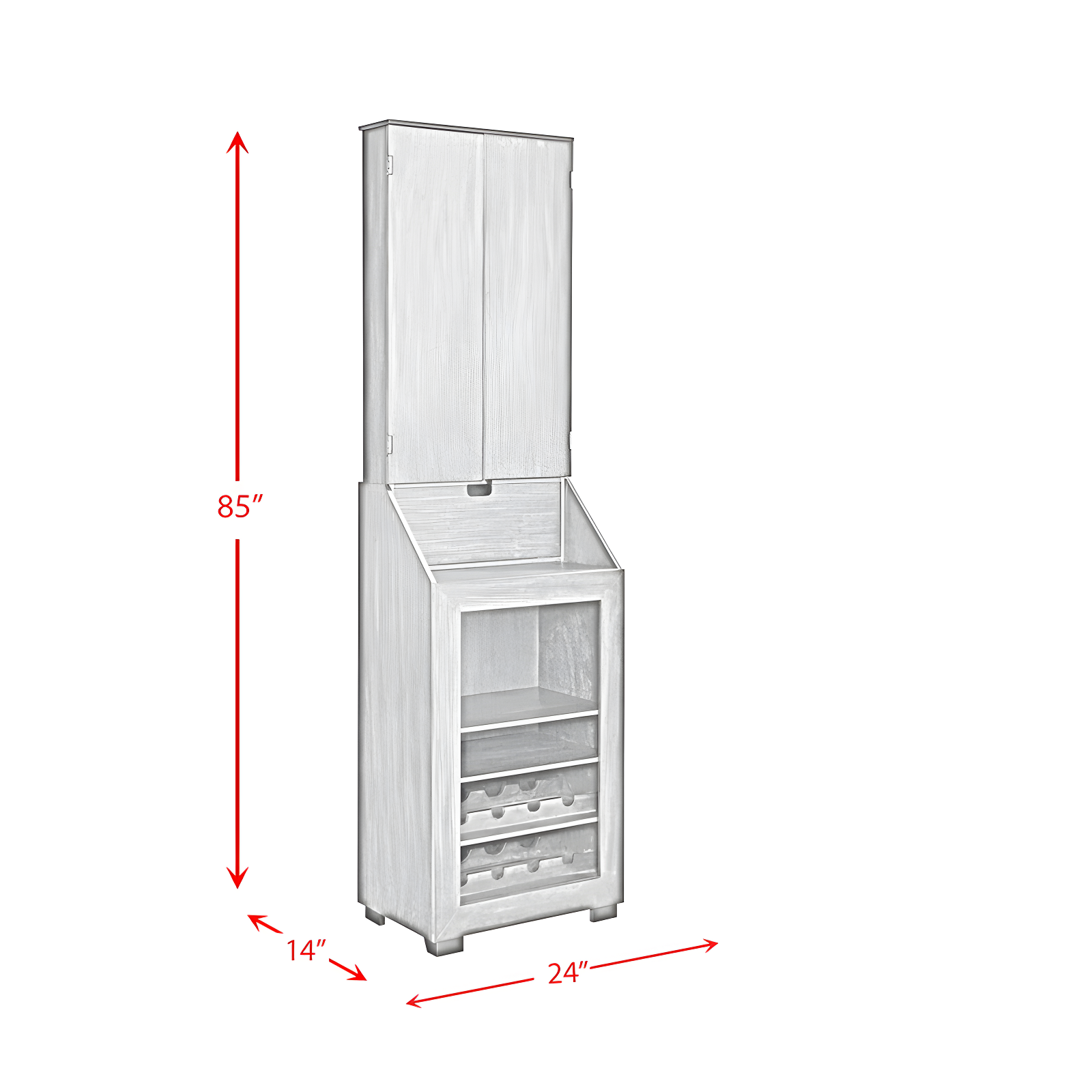 Picket House Furnishings Tyson Dartboard Cabinet