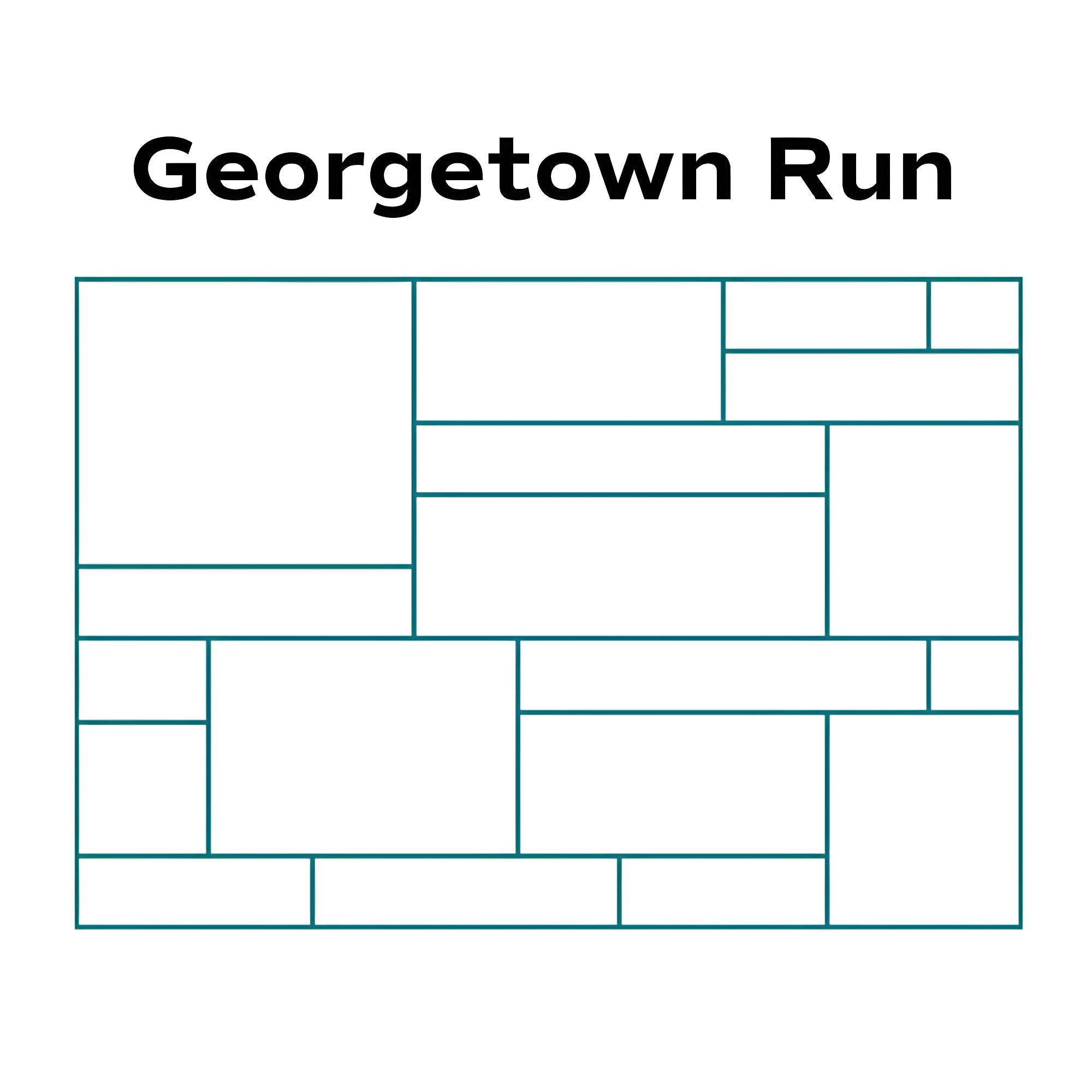 Georgetown Run Flat Faux Stone Non-Rated Wall Paneling Indoor-Outdoor (Random Width + Length, 14.25 sq. ft. per box)
