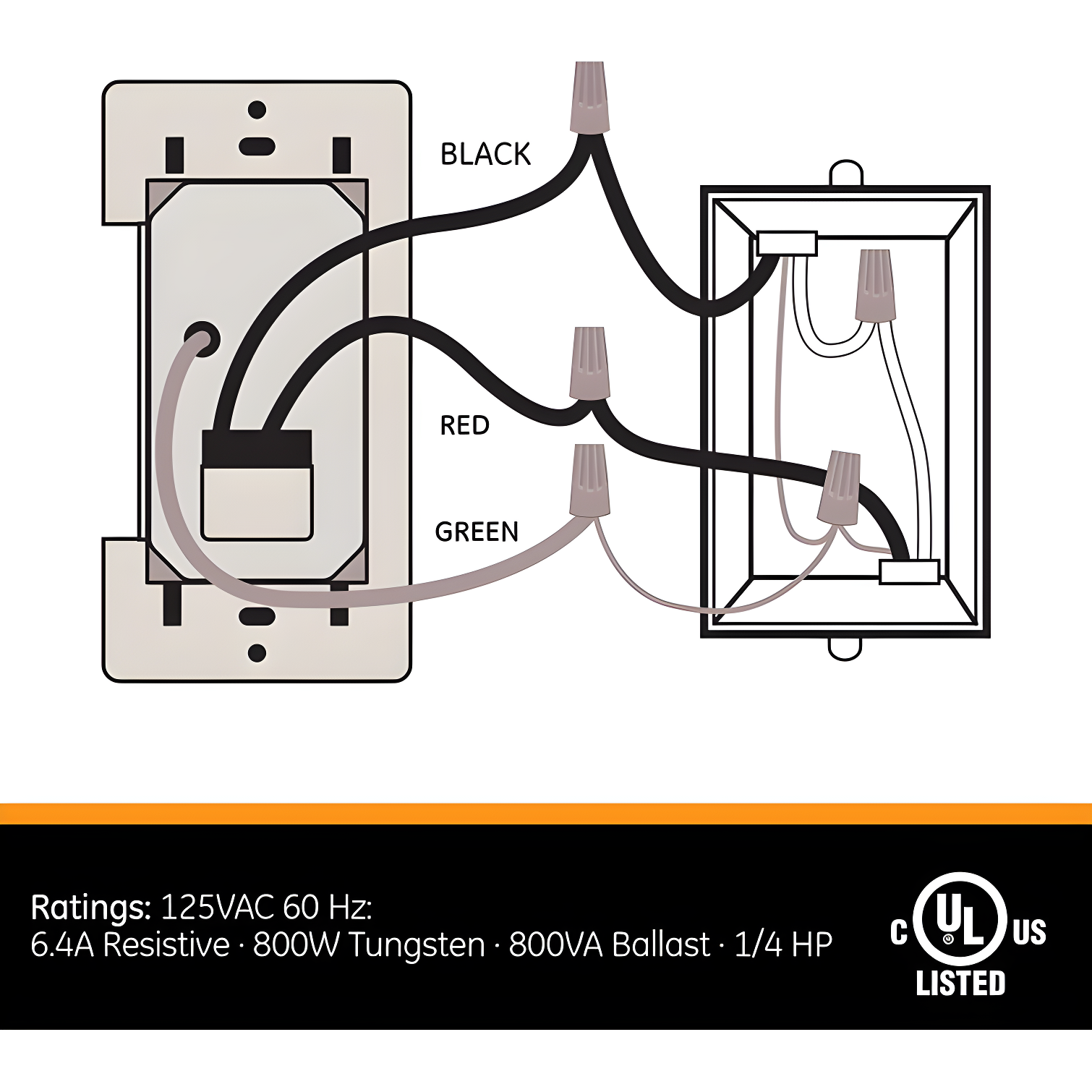 GE In-Wall 4-Hour Digital Countdown Timer