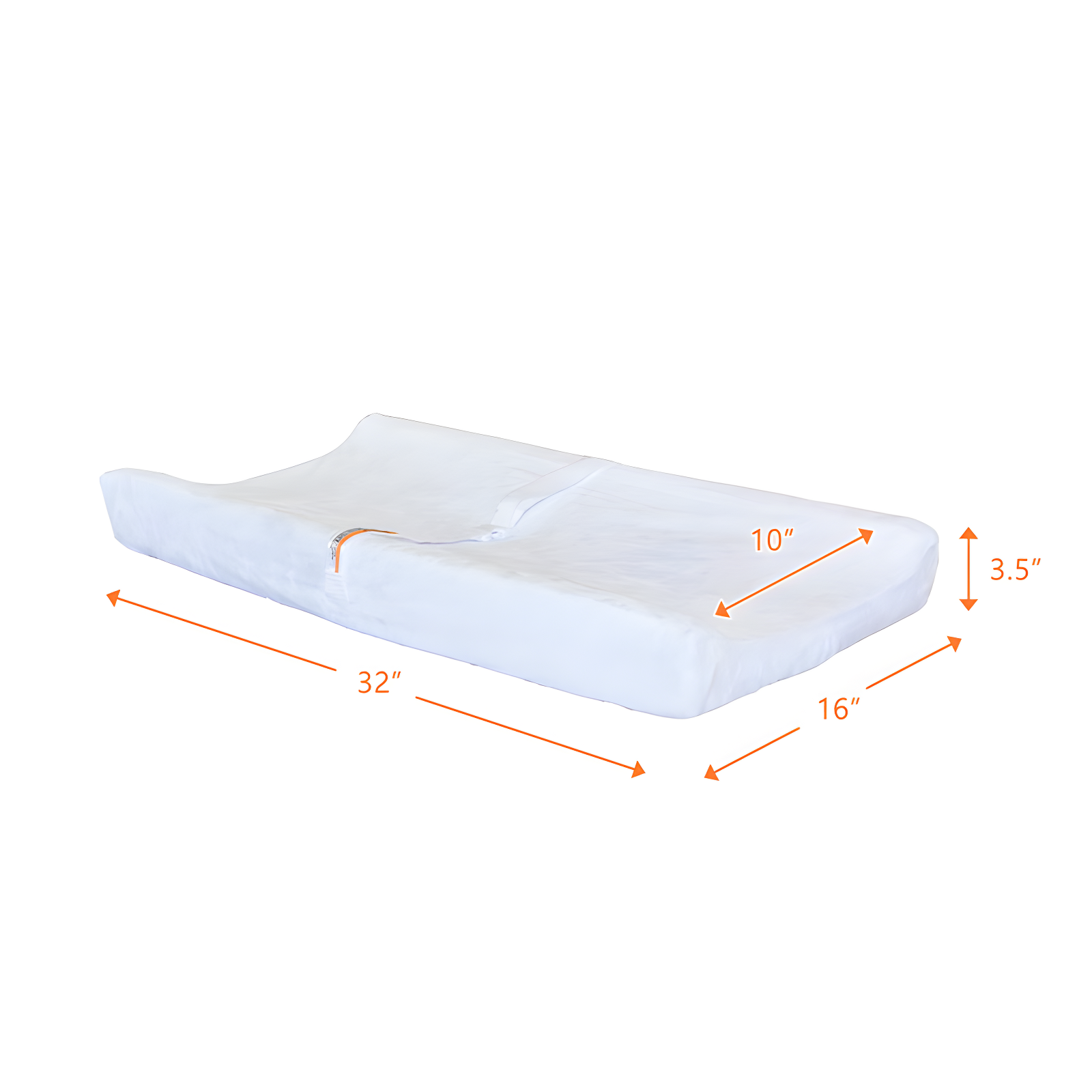 AFG Baby Furniture AFG Contoured Changing Pad with Fabric Cover