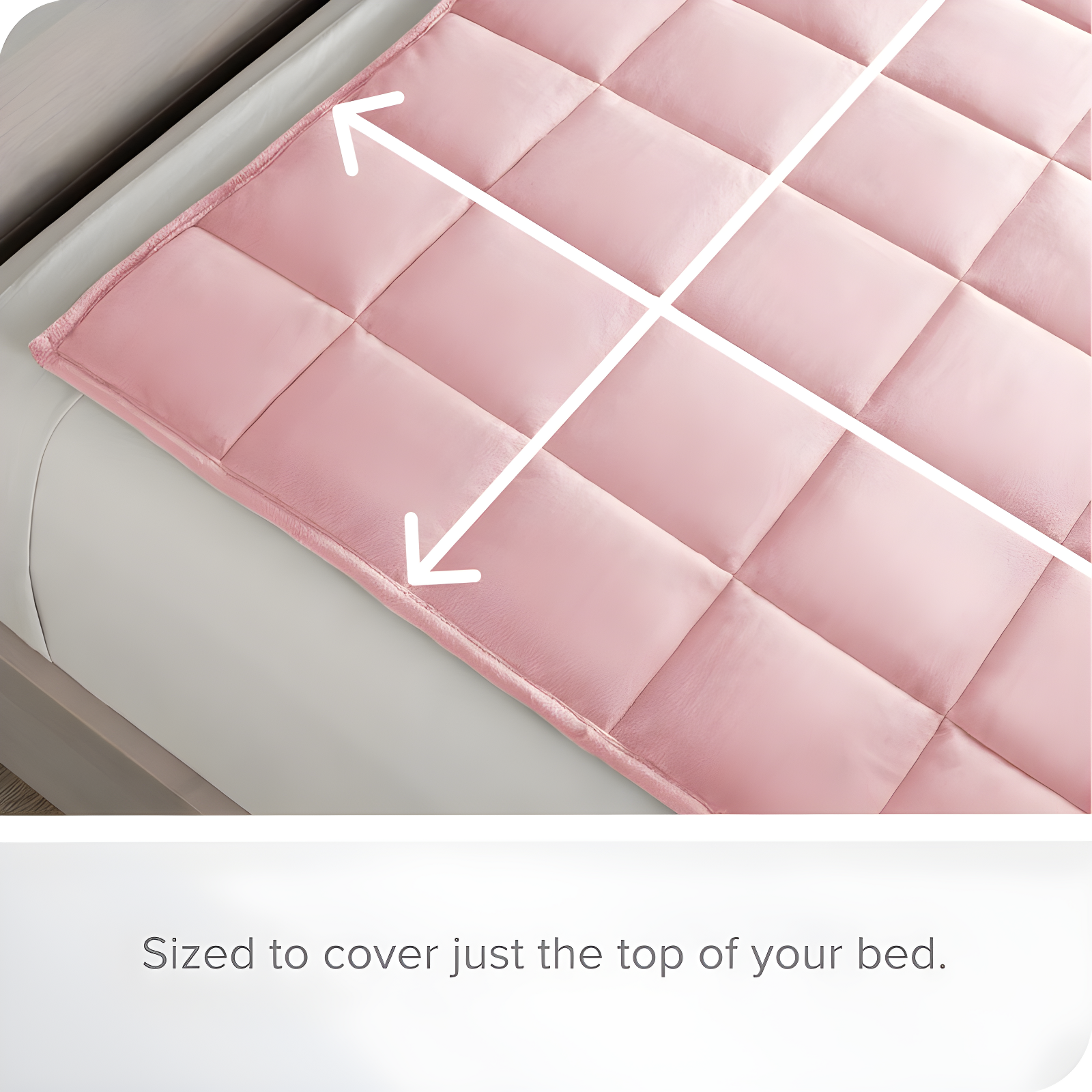 Bare Home Cotton Twill Weighted Blanket