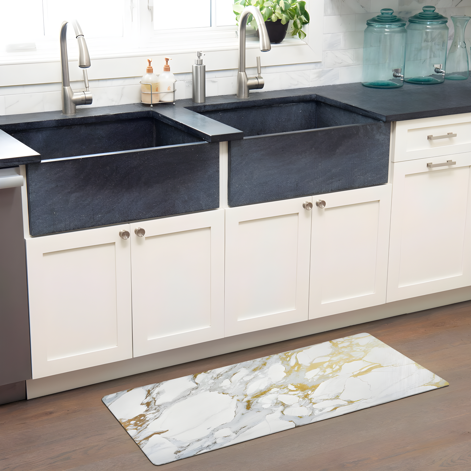 SoHome Cozy Living Modern Marble Anti-Fatigue Mat