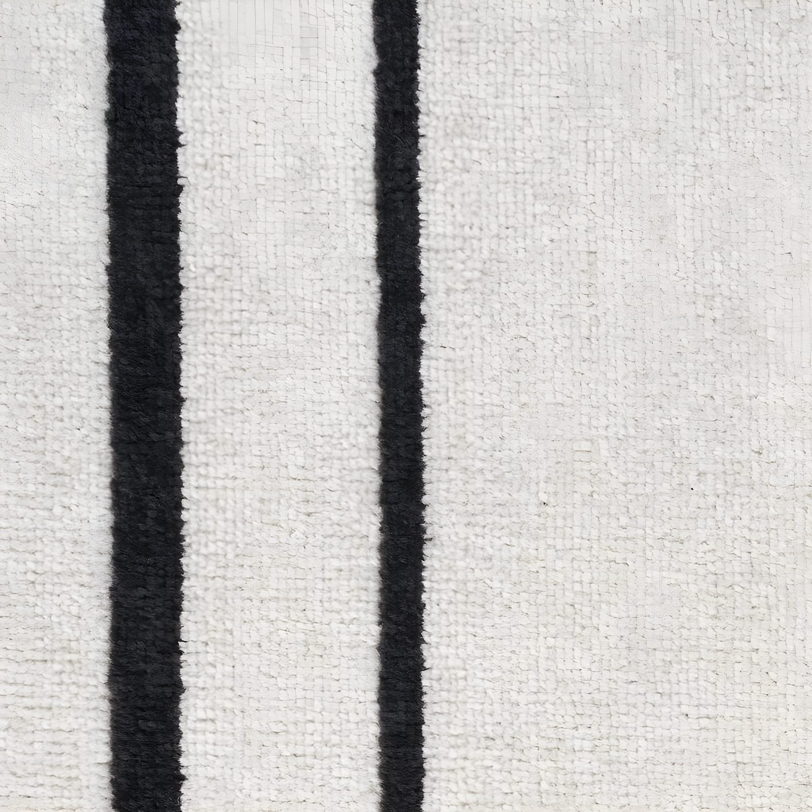 Nourison Essentials 2' x 4' Ivory/Black Contemporary Bordered Indoor/Outdoor Area Rug