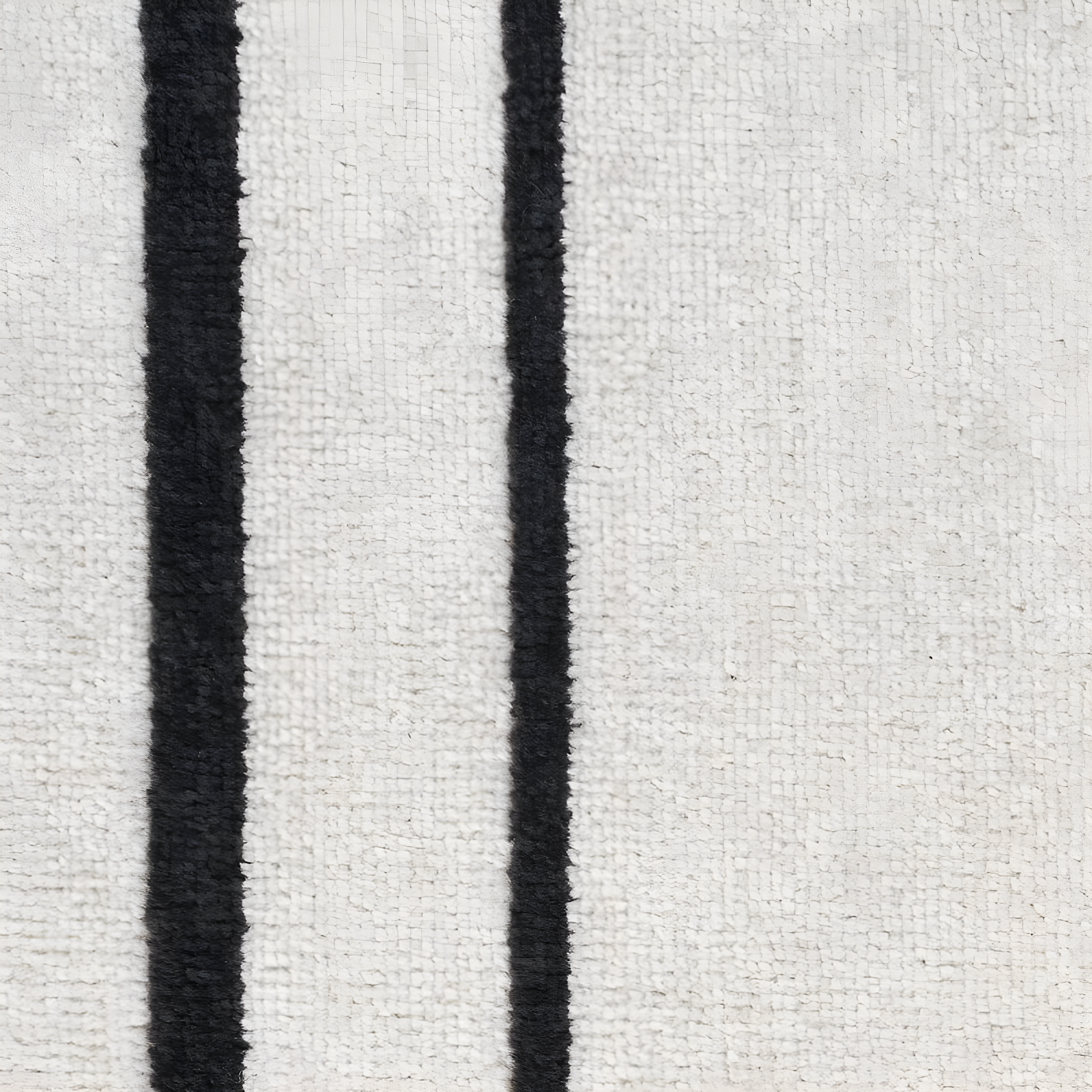 Nourison Essentials 2' x 4' Ivory/Black Contemporary Indoor/Outdoor Rug