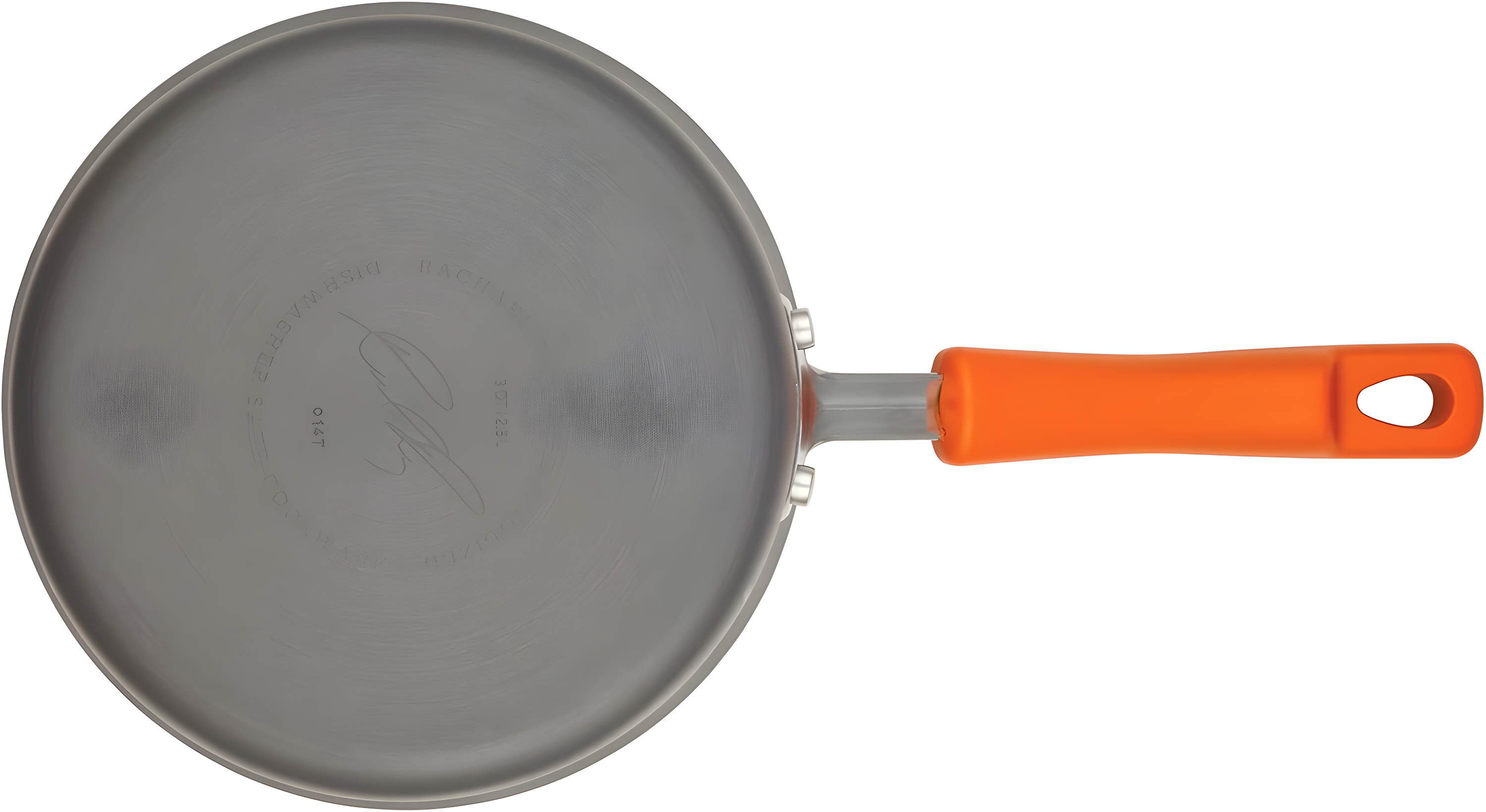 Rachael Ray Rachael Ray Brights Hard Anodized Nonstick Cookware Pots and Pans Set, 10 Piece, Gray with Handles