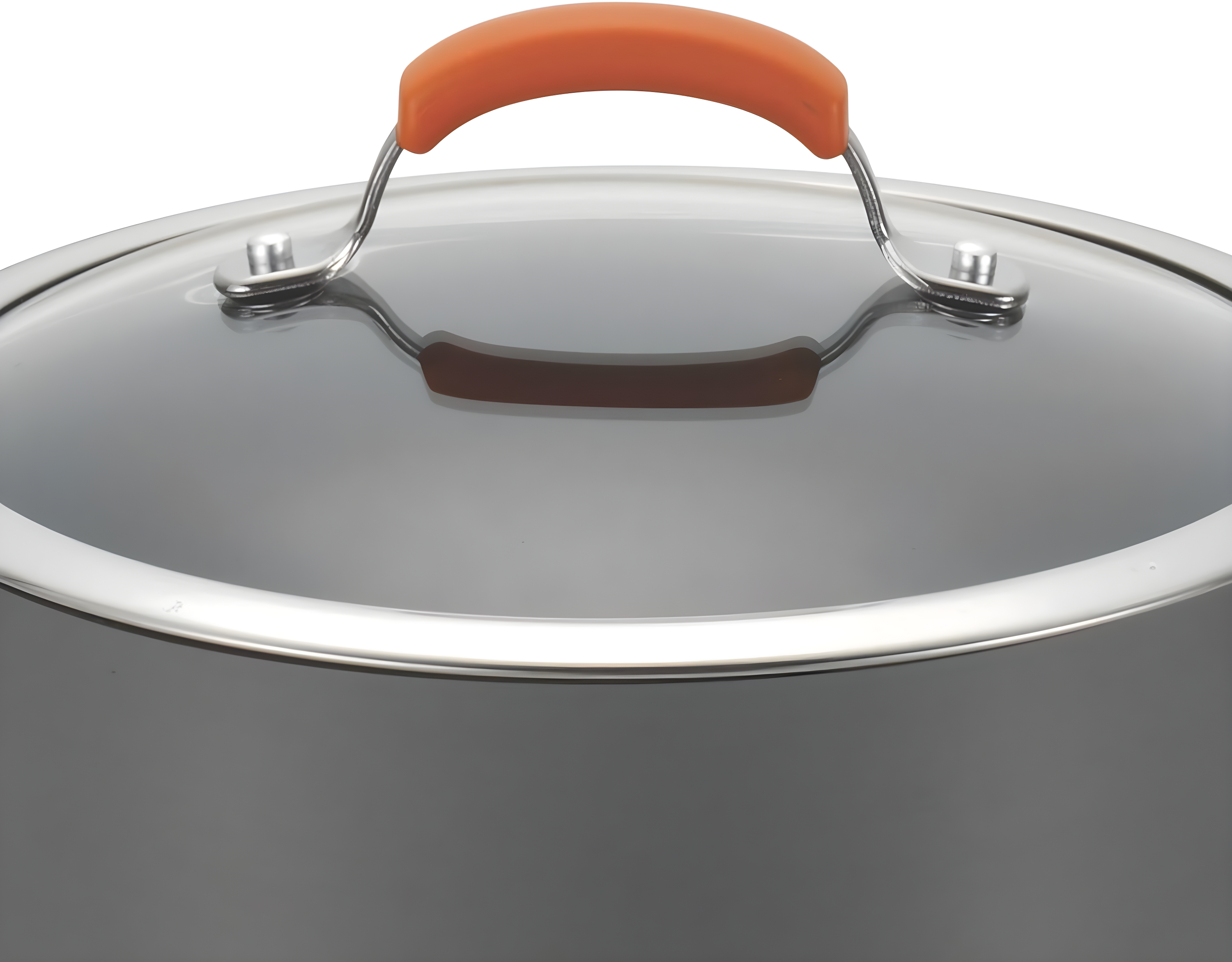 Rachael Ray Rachael Ray Brights Hard Anodized Nonstick Cookware Pots and Pans Set, 10 Piece, Gray with Handles