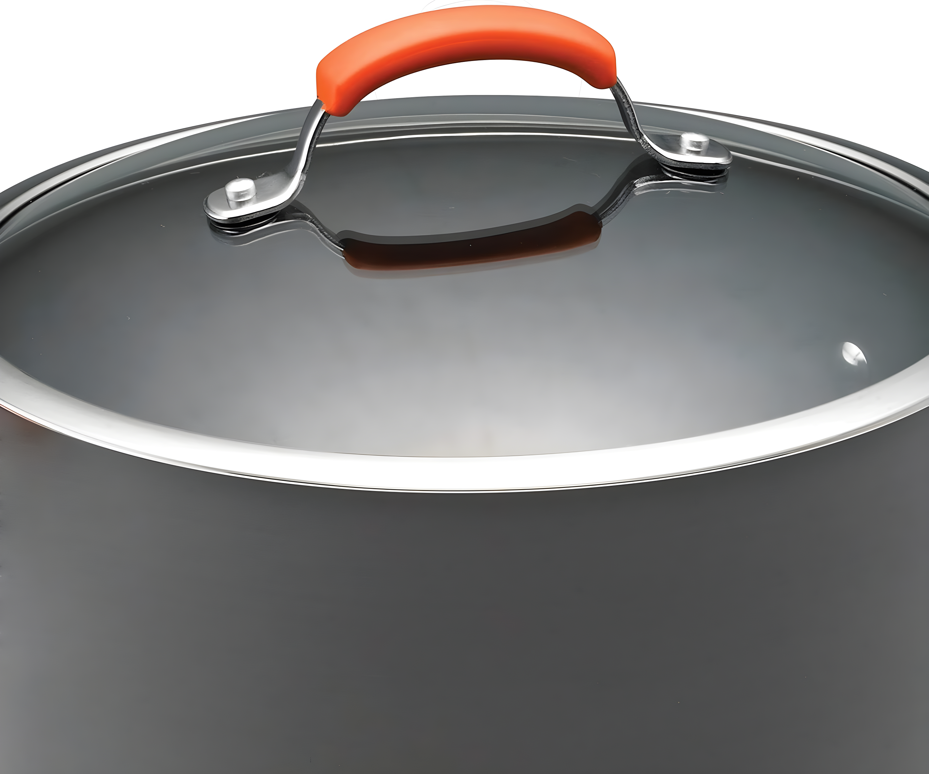 Rachael Ray Rachael Ray Brights Hard Anodized Nonstick Cookware Pots and Pans Set, 10 Piece, Gray with Handles