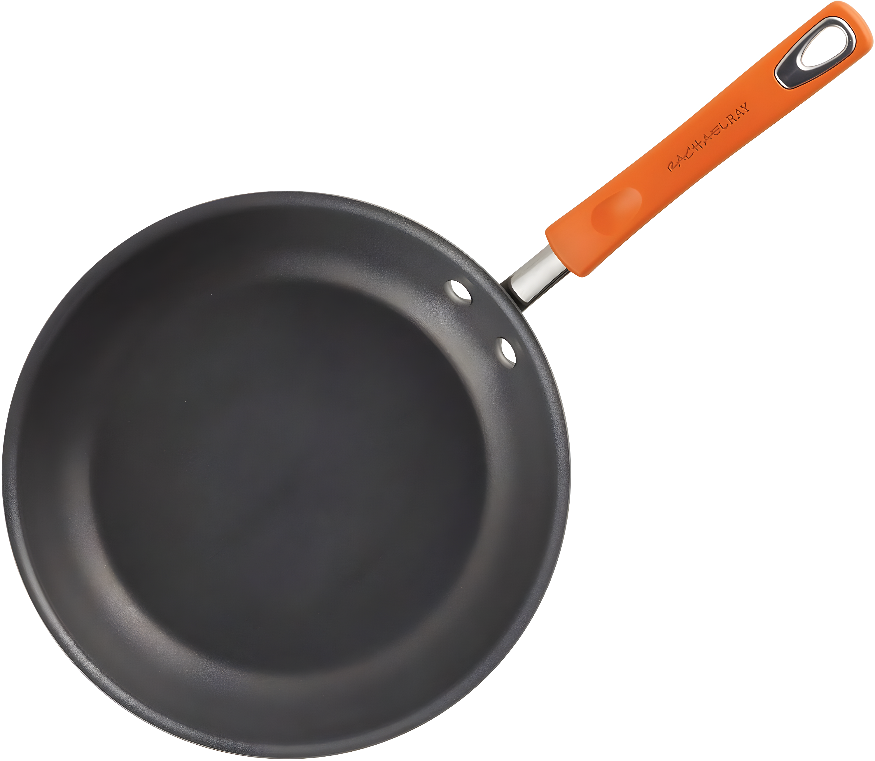 Rachael Ray Rachael Ray Brights Hard Anodized Nonstick Cookware Pots and Pans Set, 10 Piece, Gray with Handles
