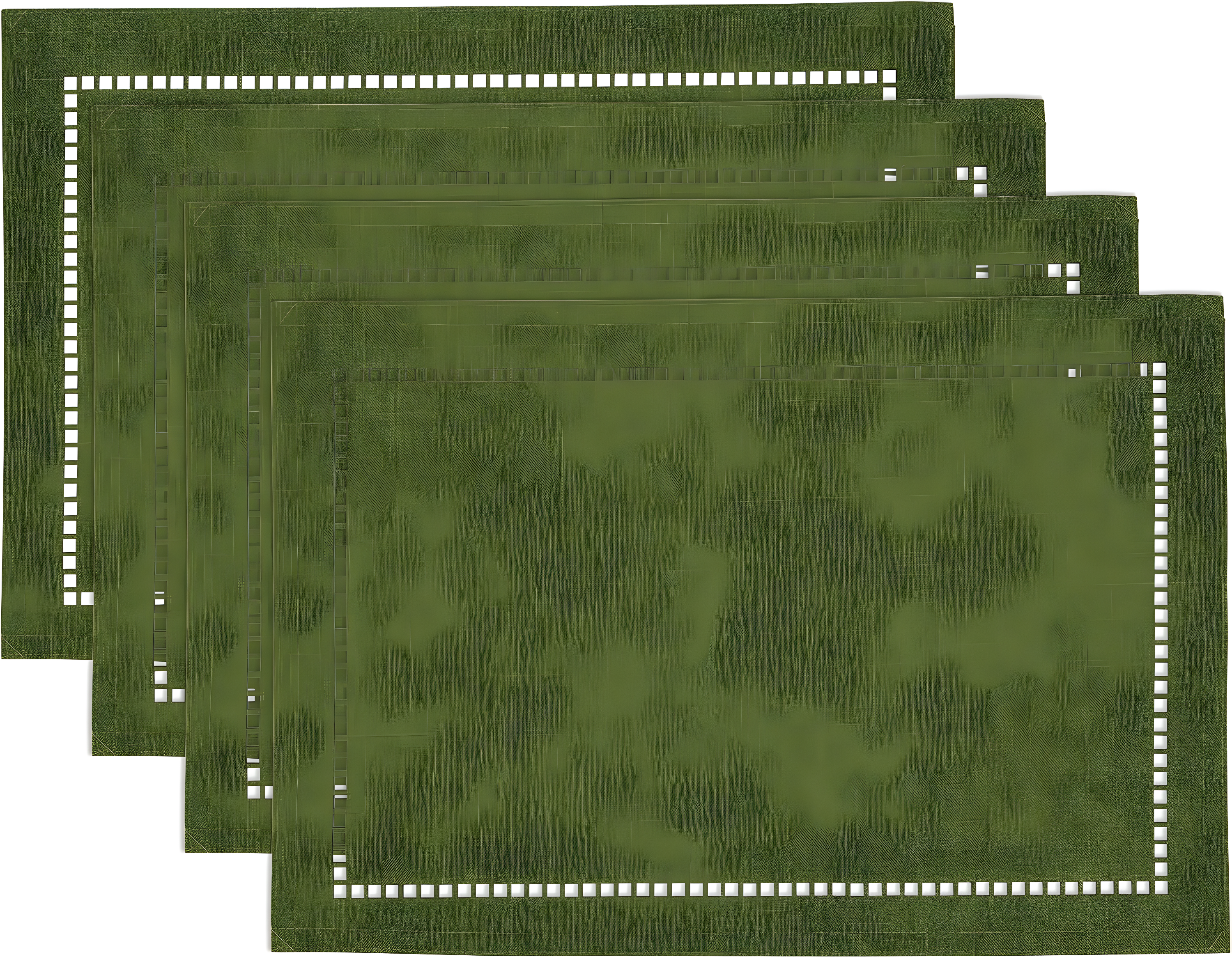 Gracie Oaks Neith Polyester No Pattern Rectangle Placemat (Set of 4)