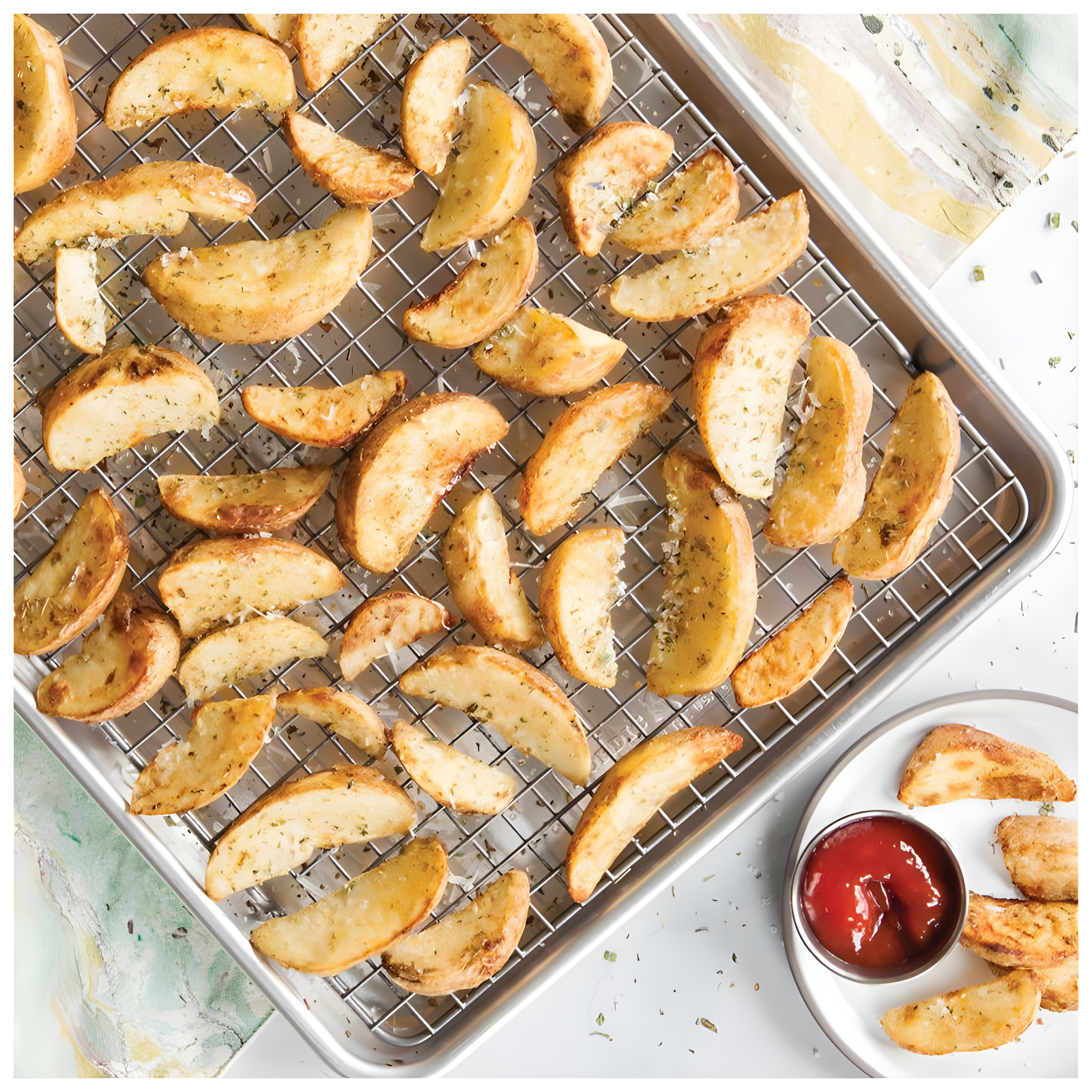 Nordic Ware Nordic Ware Naturals 2 Piece Half Sheet with Grid