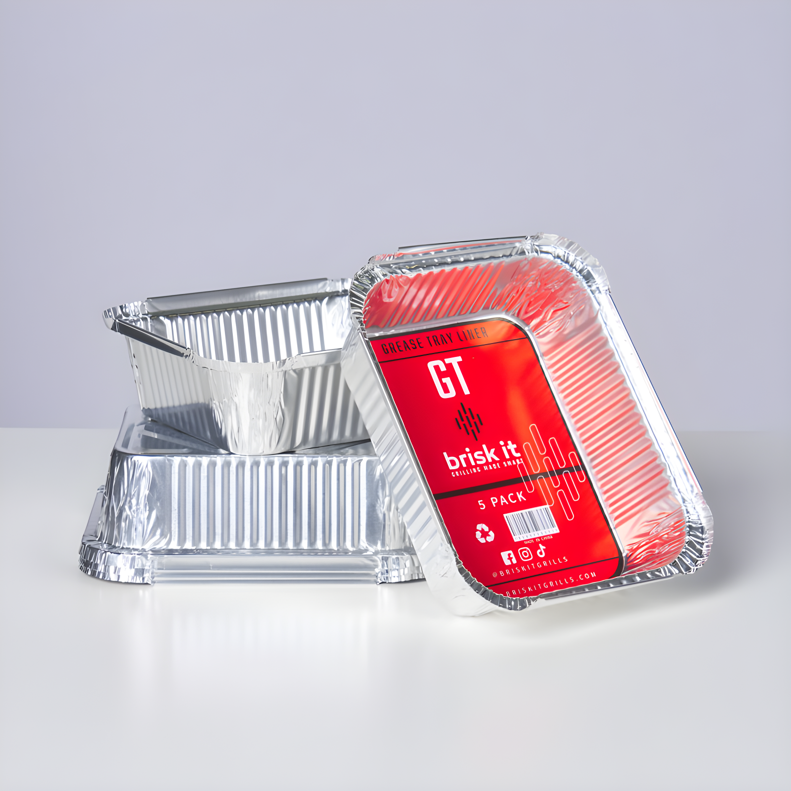 Brisk It Brisk It Grease Tray Liner (Set of 5)