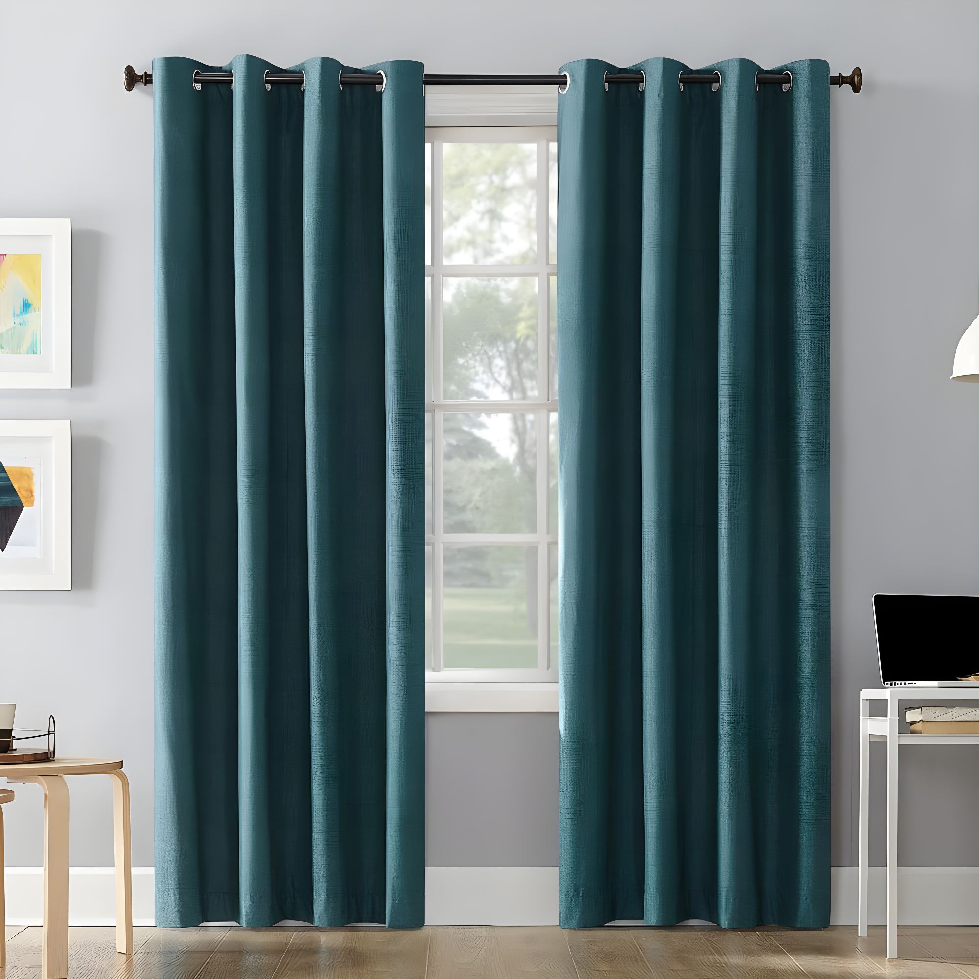 Cameron Thermal Insulated 100% Blackout Grommet Curtain Panel