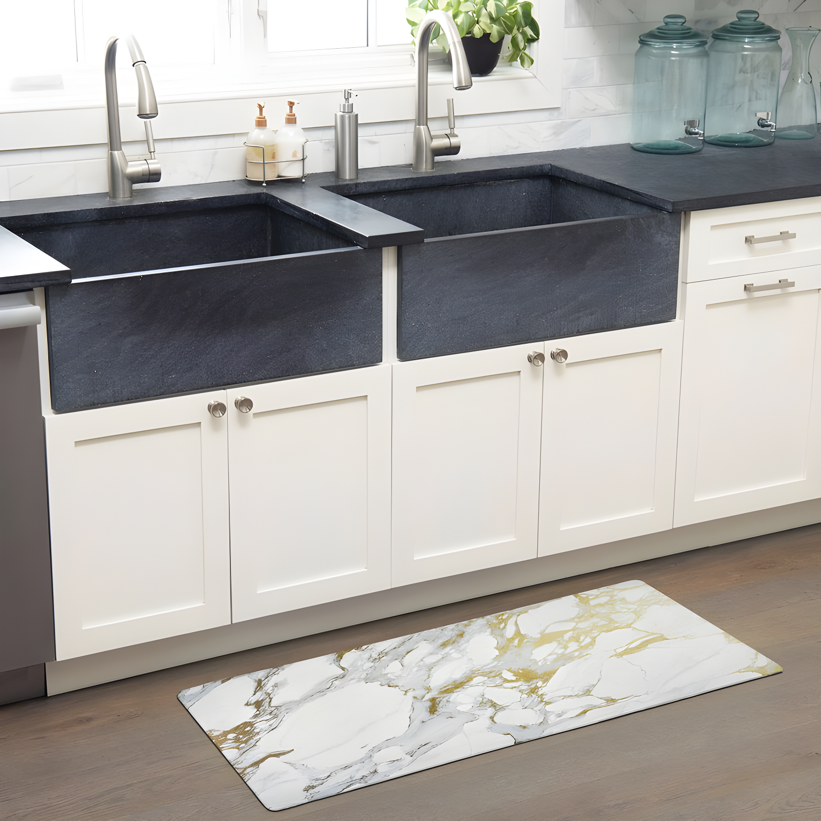 SoHome Cozy Living Modern Marble Anti-Fatigue Mat