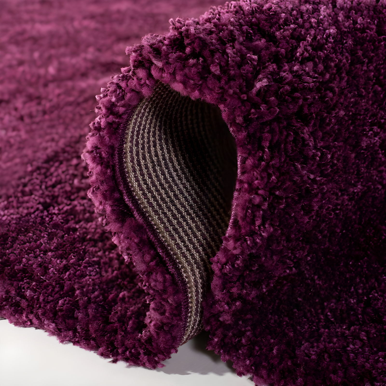 Shag SG151 Power Loomed Indoor Area Rug - Purple - 5'3"x7'6" - Safavieh.