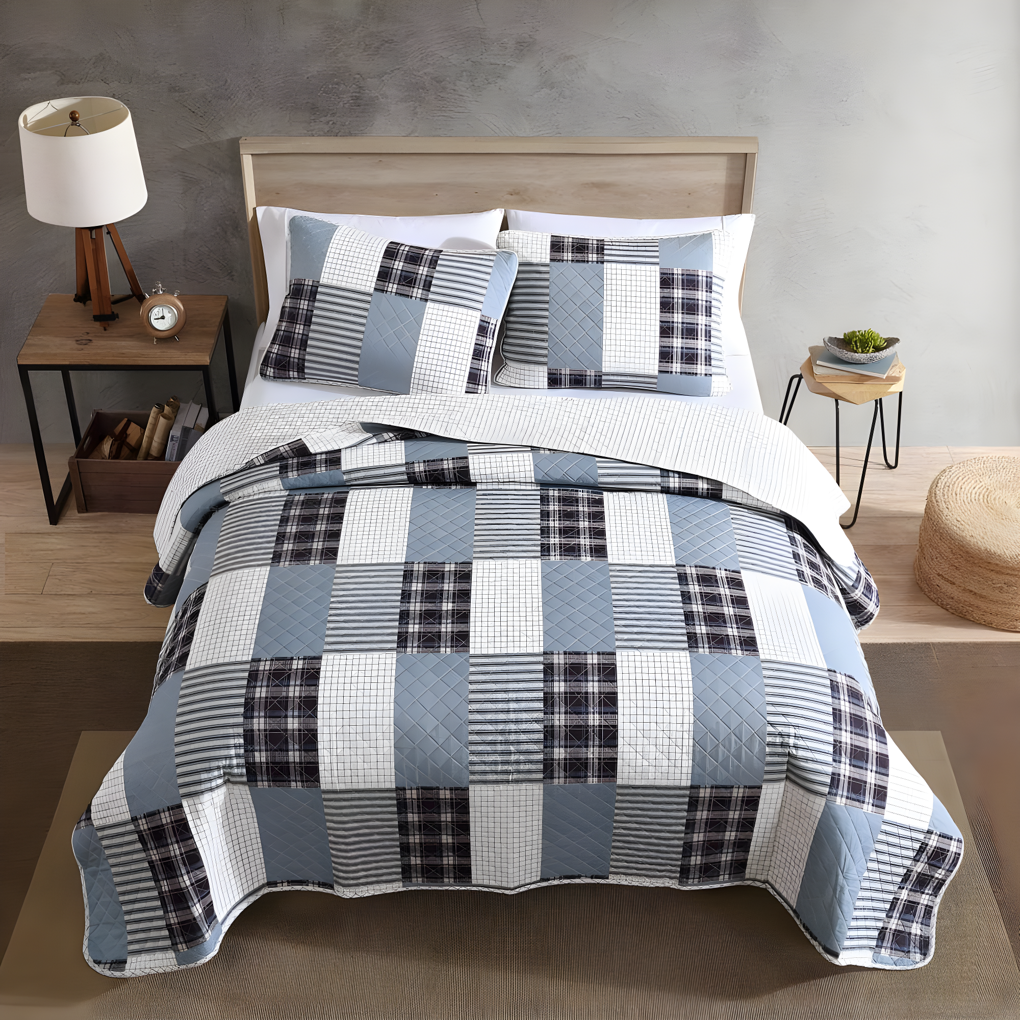 Eddie Bauer Eddie Bauer Camano Island Reversible Cotton Quilt Set