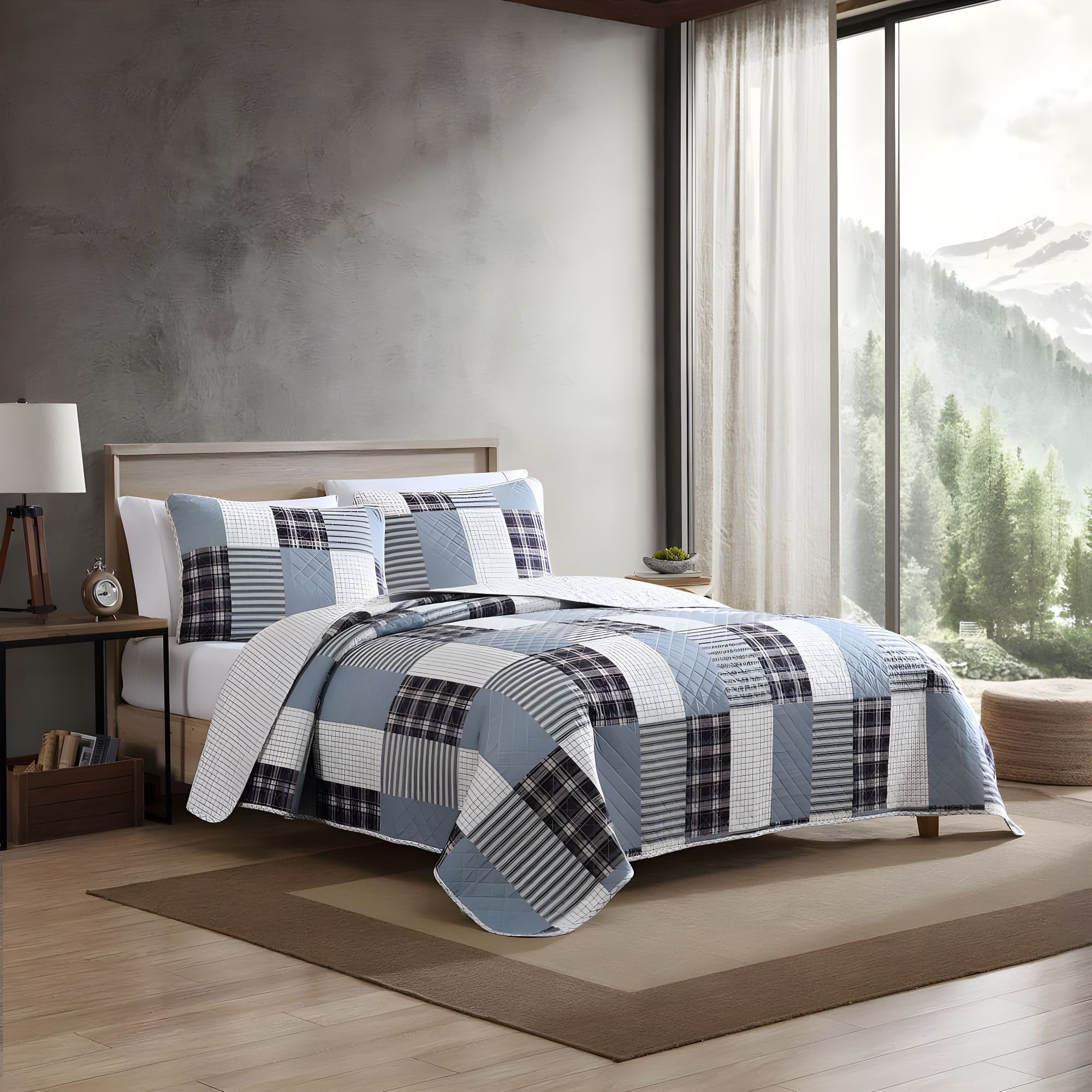 Eddie Bauer Eddie Bauer Camano Island Reversible Cotton Quilt Set