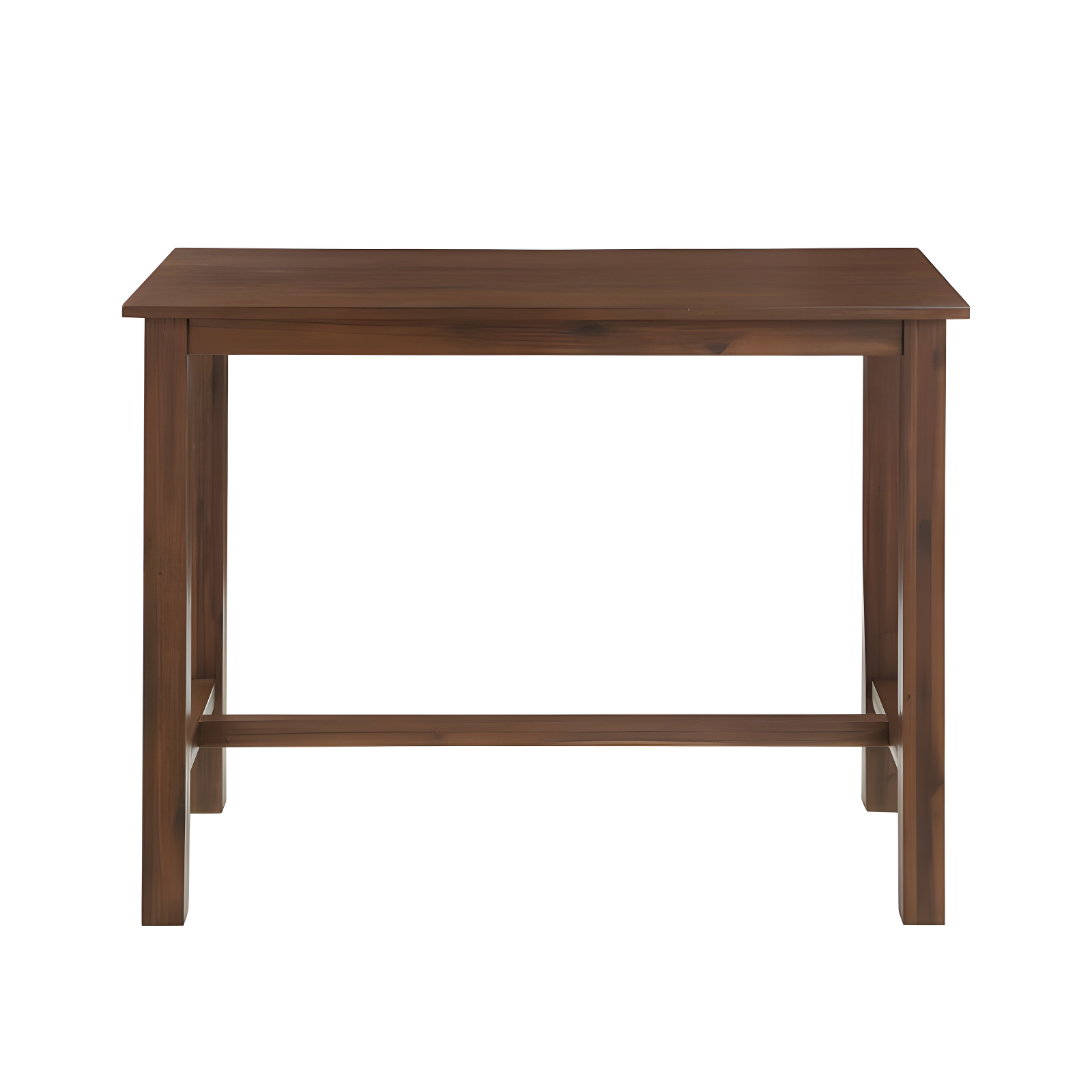 Sonoma Counter Height Pub Table Chestnut - Boraam: Modern Kitchen Table for 4, Wood Frame, 36" High