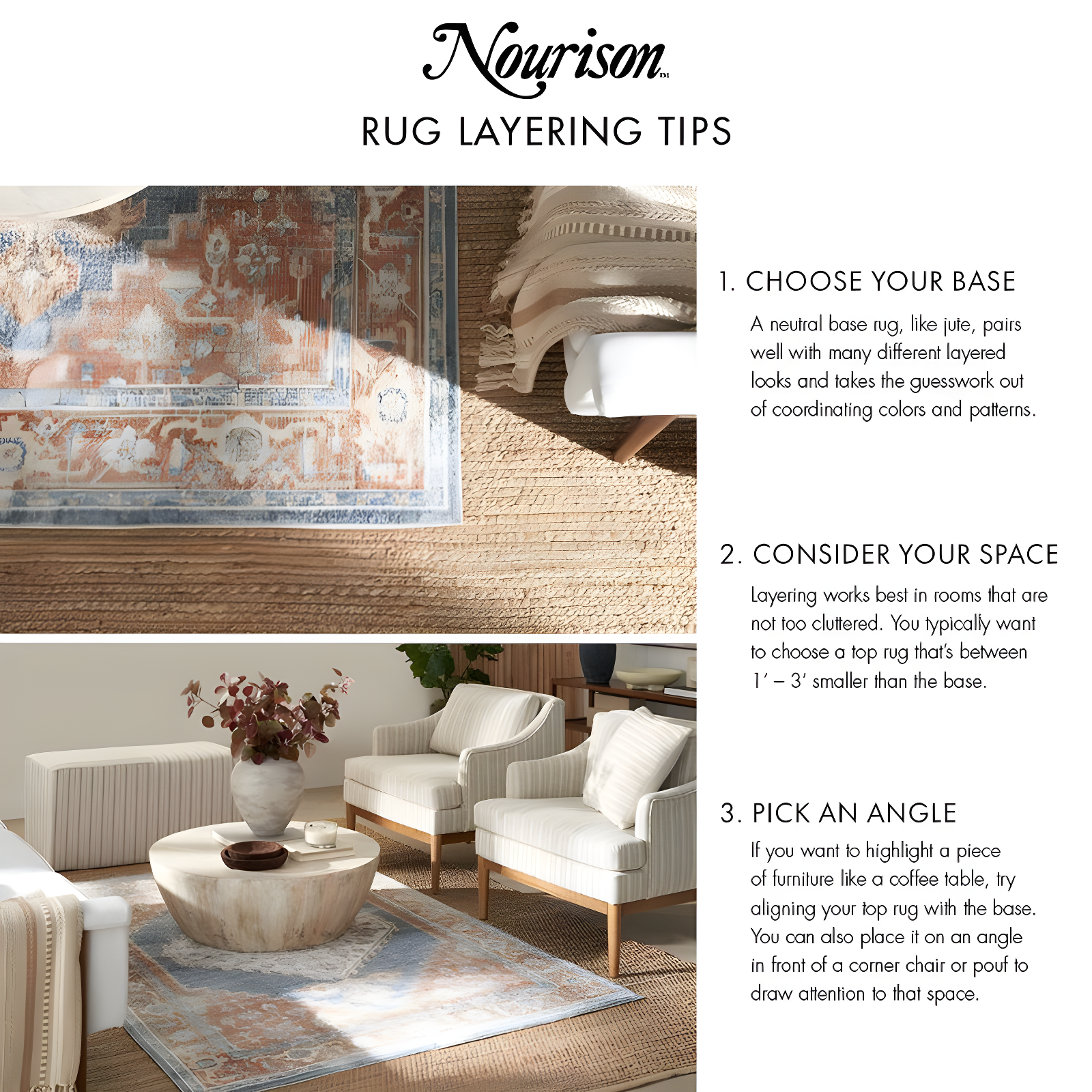 Nourison Essentials Easy Care Indoor Outdoor Area Rug - Ivory Beige 2'2" x 10'