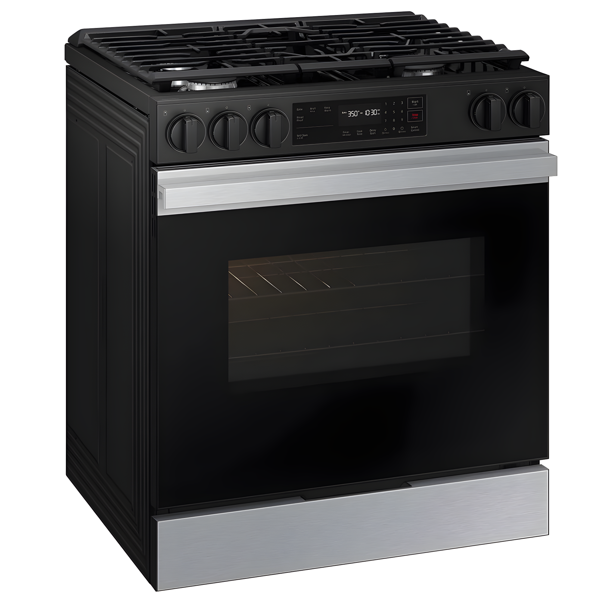 Samsung 6.0 Cubic Foot Gas Slide In Range Self Clean NSG6DG8100SR