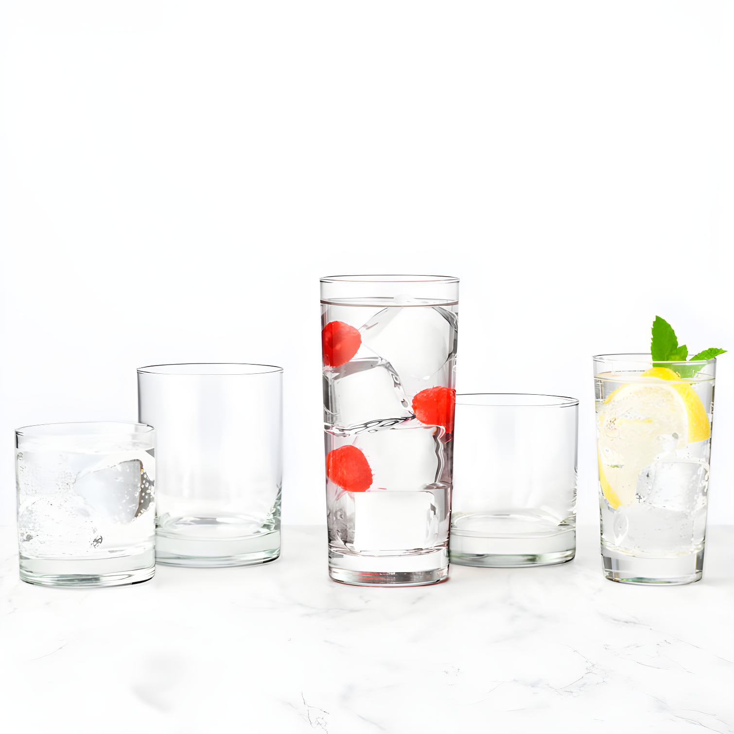 Libbey Heavy Base Cooler Glasses, 15.75 oz.