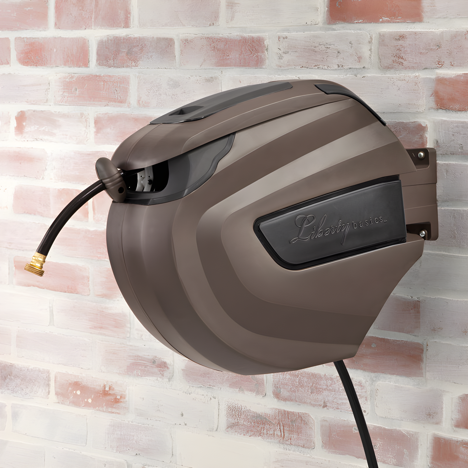 Liberty Garden Plastic Wall Mounted Hose Reel