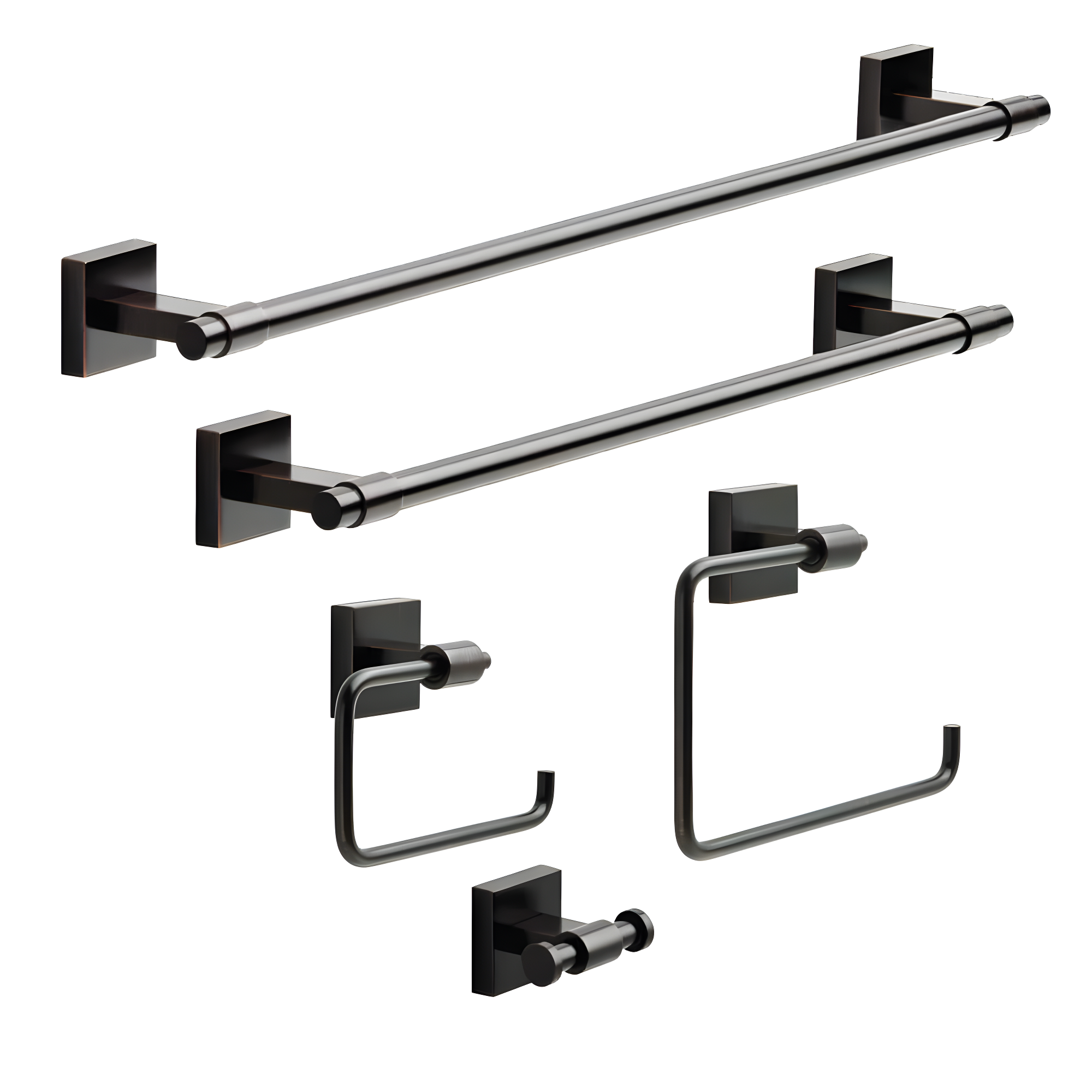 Franklin Brass Max50 Maxted 5-11/16" Single Toilet Paper Holder - Bronze