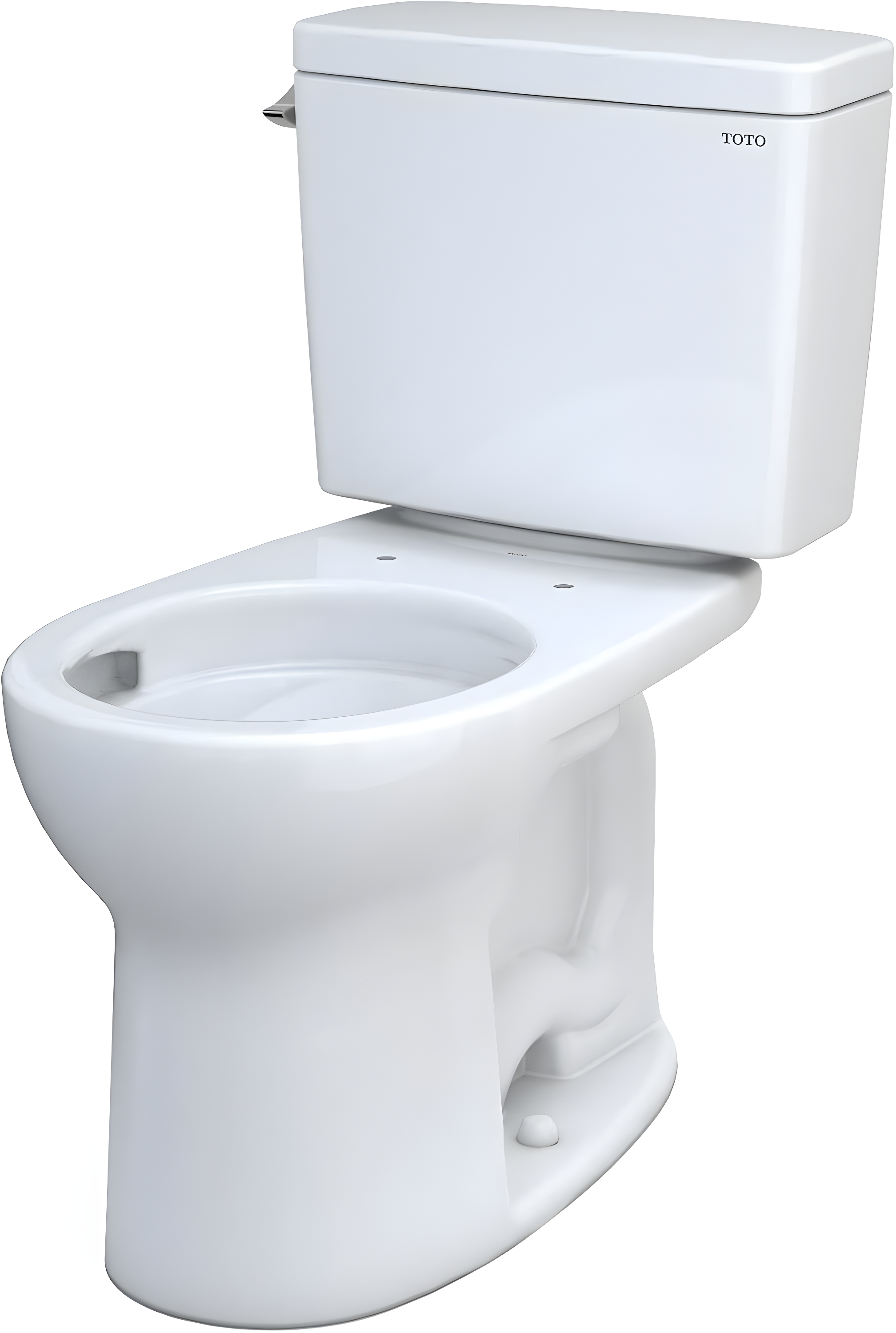 Drake® 1.6 GPF Round Two-Piece Toilet with Tornado Flush (Seat Not Included)